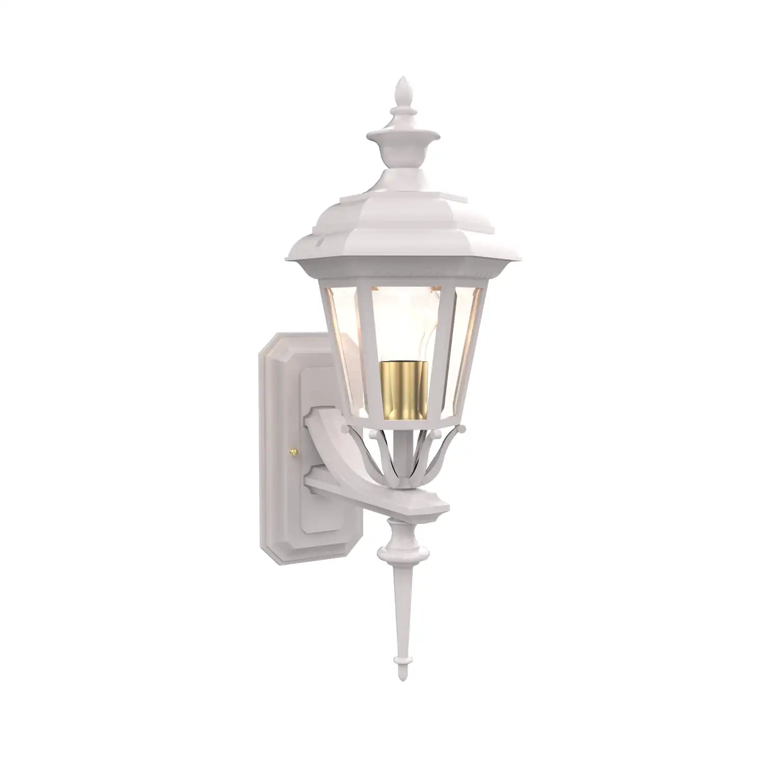 SNOC, JAMESTOWN - WALL MOUNT UP WITH ROD SMALL 11413, OUTDOOR WALL LIGHTS