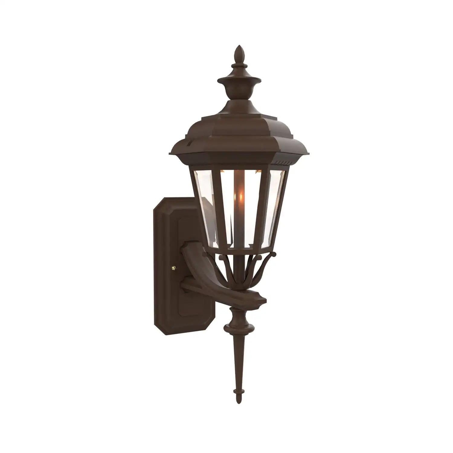 SNOC, JAMESTOWN - WALL MOUNT UP WITH ROD SMALL 11413, OUTDOOR WALL LIGHTS