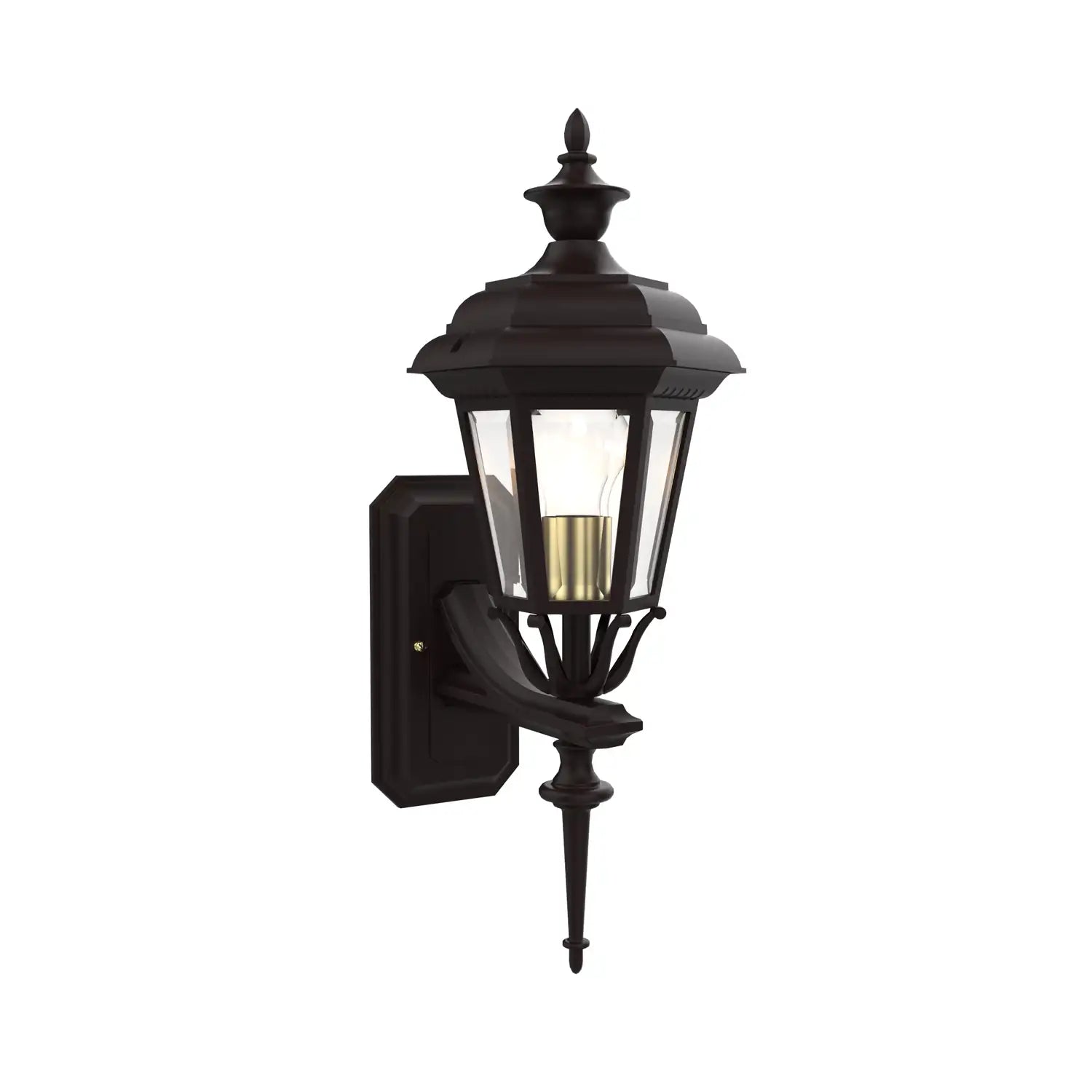 SNOC, JAMESTOWN - WALL MOUNT UP WITH ROD SMALL 11413, OUTDOOR WALL LIGHTS