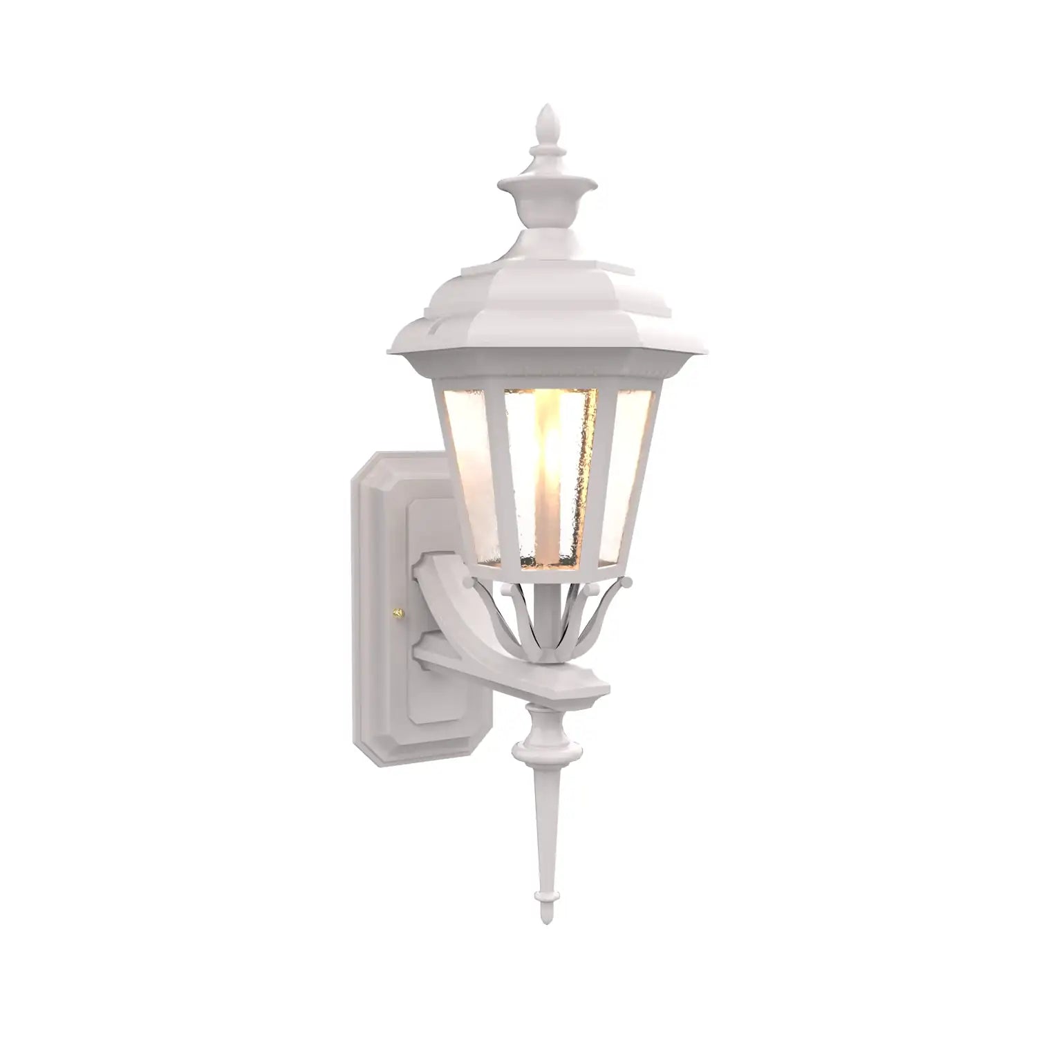 SNOC, JAMESTOWN - WALL MOUNT UP WITH ROD SMALL 11413, OUTDOOR WALL LIGHTS
