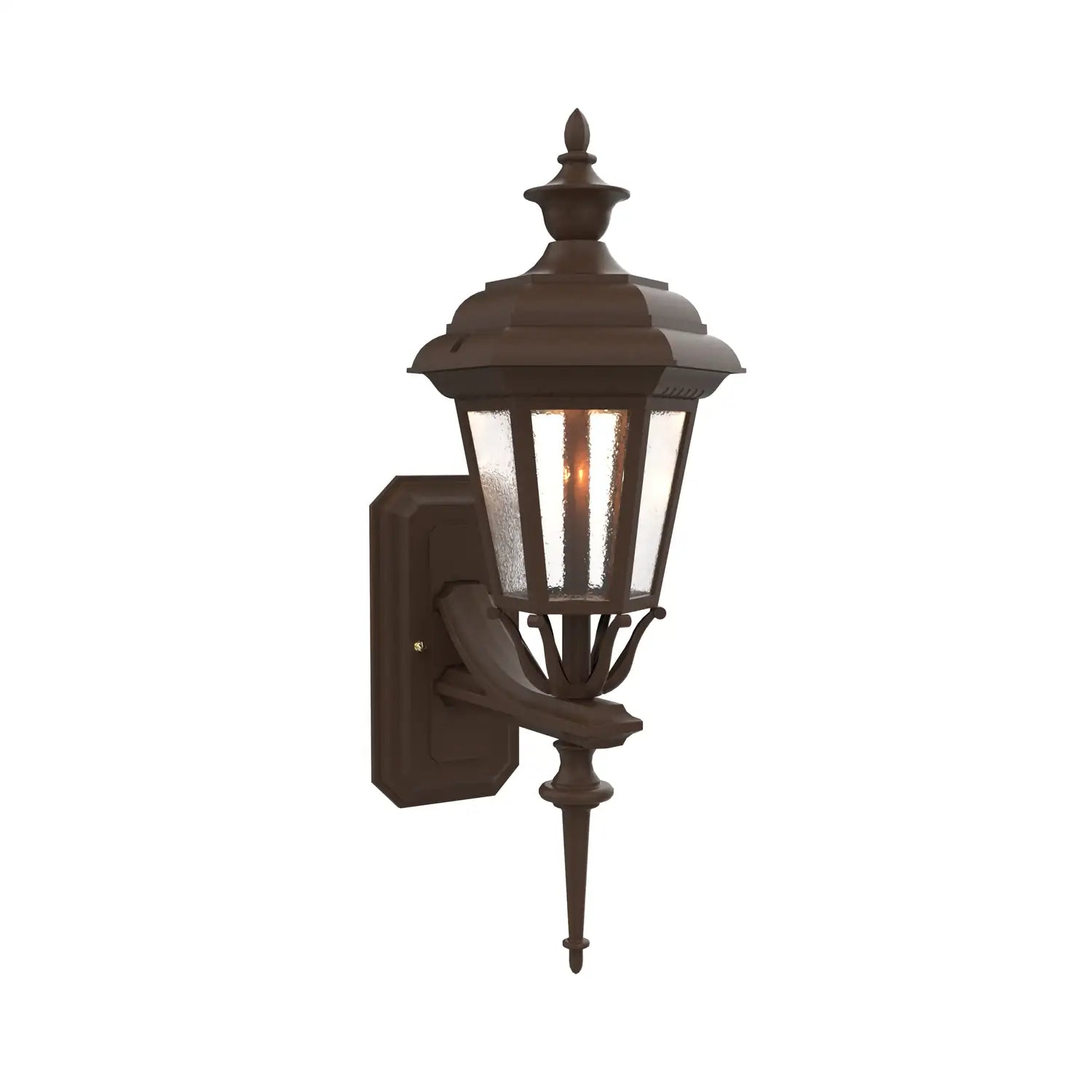 SNOC, JAMESTOWN - WALL MOUNT UP WITH ROD SMALL 11413, OUTDOOR WALL LIGHTS