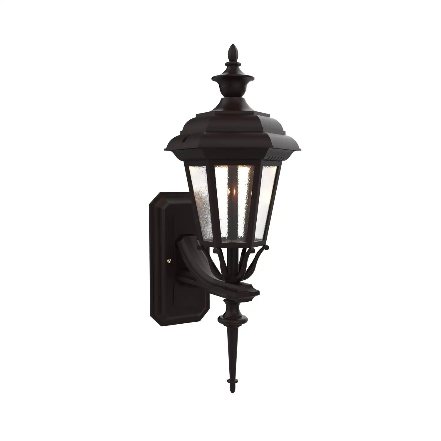 SNOC, JAMESTOWN - WALL MOUNT UP WITH ROD SMALL 11413, OUTDOOR WALL LIGHTS