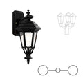 SNOC JAMESTOWN - CLOSED BOTTOM DOUBLE HEAD DOWN MOUNT FOR SMALL POST 11418 2A - Post