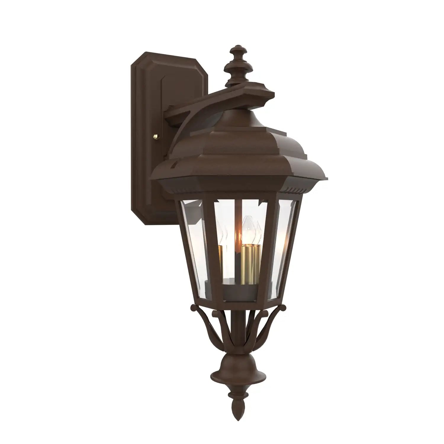 SNOC, JAMESTOWN - WALL MOUNT DOWN CLOSED BOTTOM SMALL 11418, OUTDOOR WALL LIGHTS