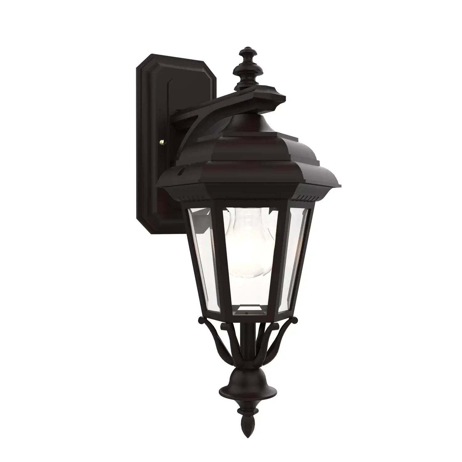 SNOC, JAMESTOWN - WALL MOUNT DOWN CLOSED BOTTOM SMALL 11418, OUTDOOR WALL LIGHTS