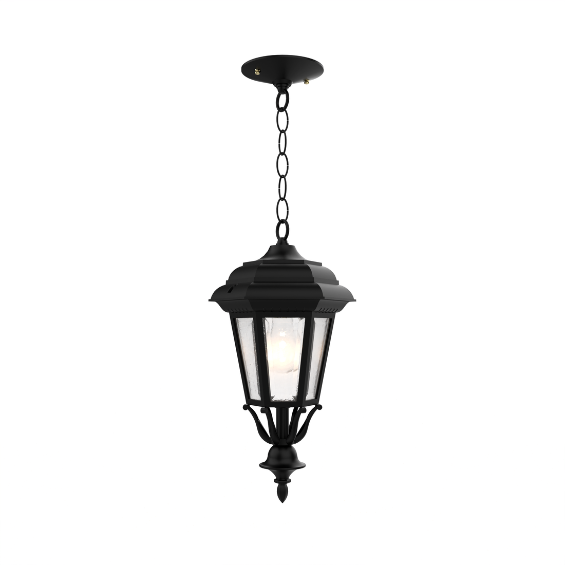 SNOC, JAMESTOWN - CEILING MOUNT WITH CHAIN CLOSED BOTTOM SMALL 11455, OUTDOOR CEILING LIGHT