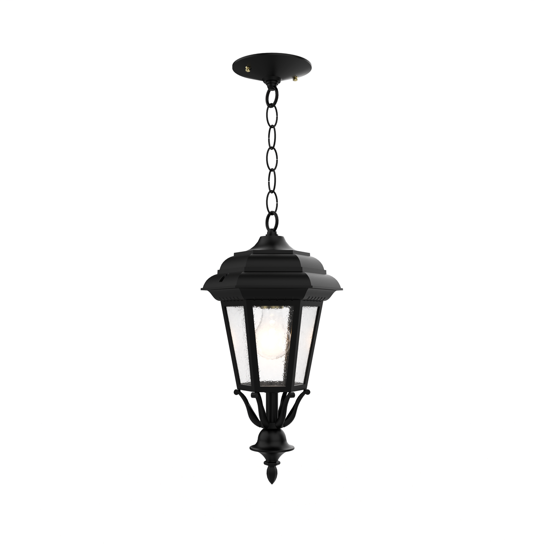 SNOC, JAMESTOWN - CEILING MOUNT WITH CHAIN CLOSED BOTTOM SMALL 11455, OUTDOOR CEILING LIGHT