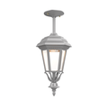 SNOC, JAMESTOWN - CLOSED BOTTOM ROD CEILING MOUNT SMALL 11457, OUTDOOR CEILING LIGHT