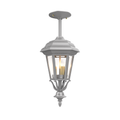SNOC, JAMESTOWN - CLOSED BOTTOM ROD CEILING MOUNT SMALL 11457, OUTDOOR CEILING LIGHT