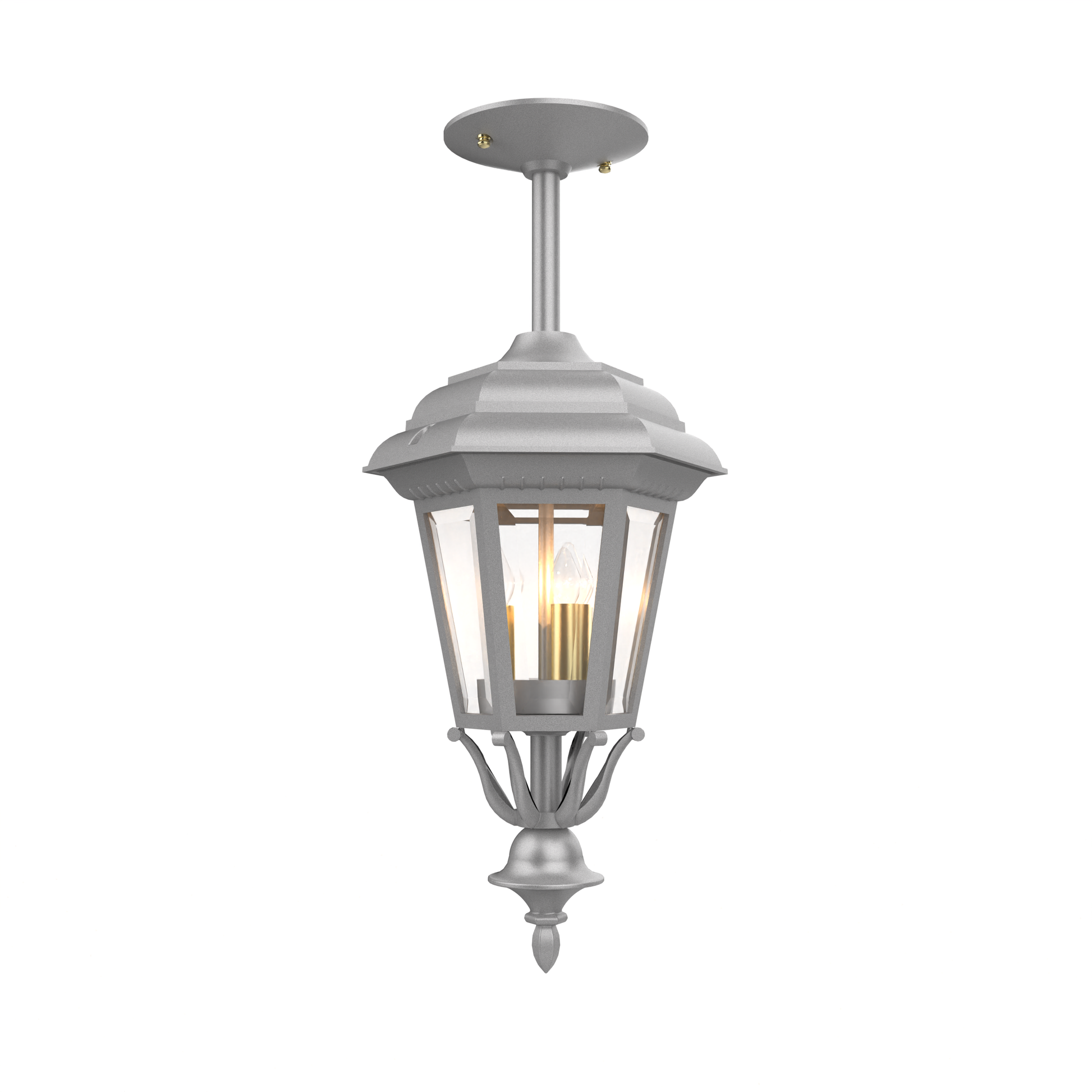SNOC, JAMESTOWN - CLOSED BOTTOM ROD CEILING MOUNT SMALL 11457, OUTDOOR CEILING LIGHT