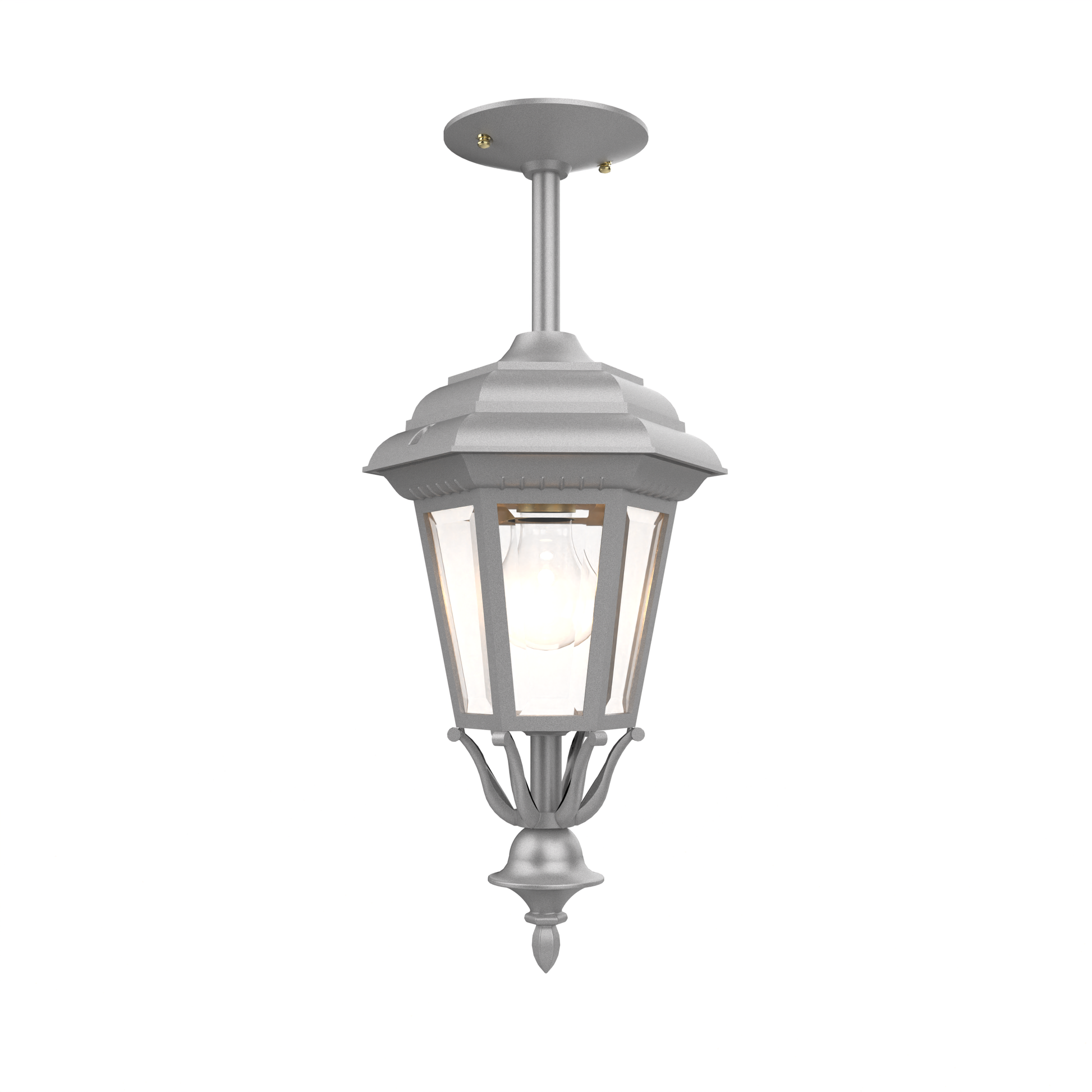 SNOC, JAMESTOWN - CLOSED BOTTOM ROD CEILING MOUNT SMALL 11457, OUTDOOR CEILING LIGHT