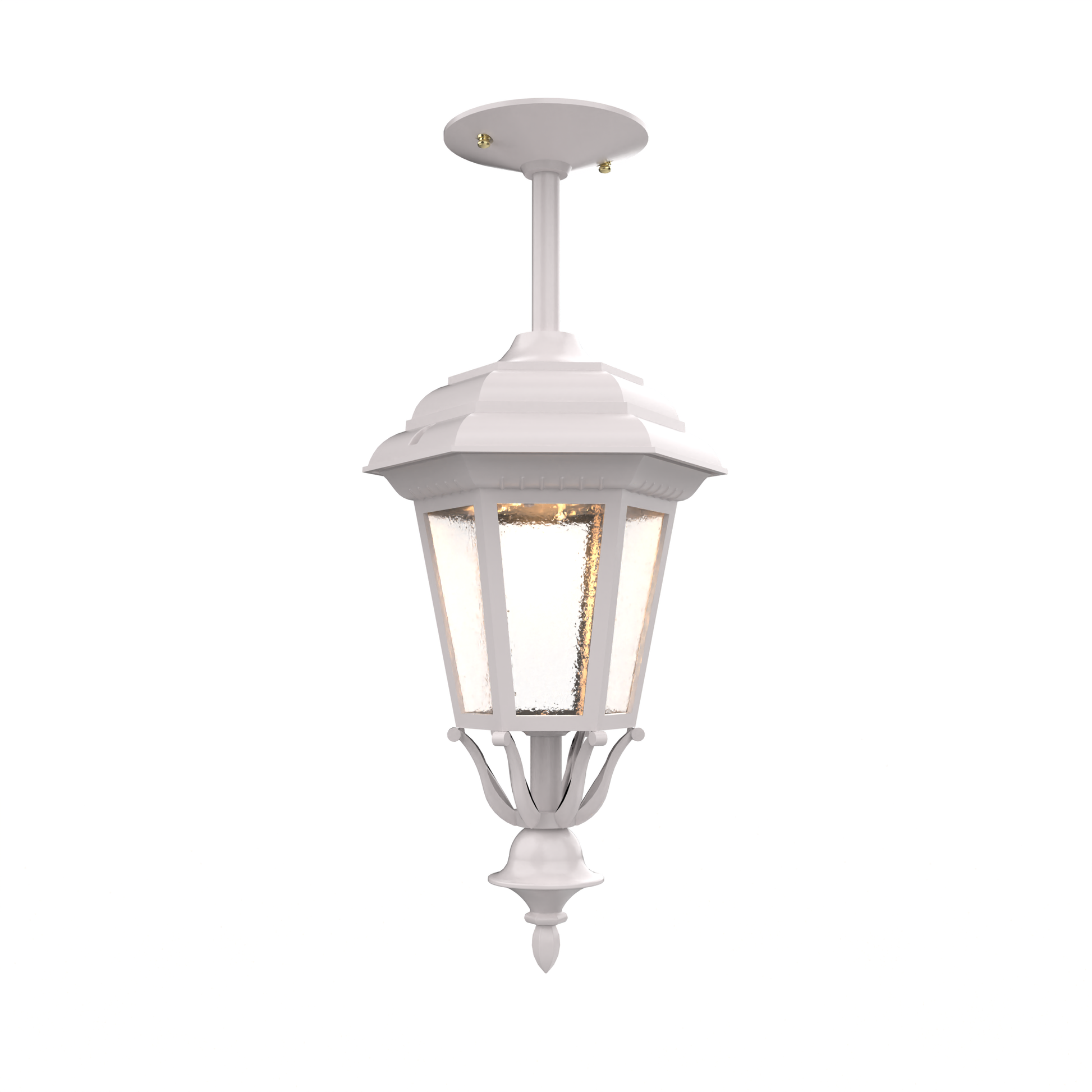 SNOC, JAMESTOWN - CLOSED BOTTOM ROD CEILING MOUNT SMALL 11457, OUTDOOR CEILING LIGHT