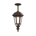 SNOC, JAMESTOWN - CLOSED BOTTOM ROD CEILING MOUNT SMALL 11457, OUTDOOR CEILING LIGHT