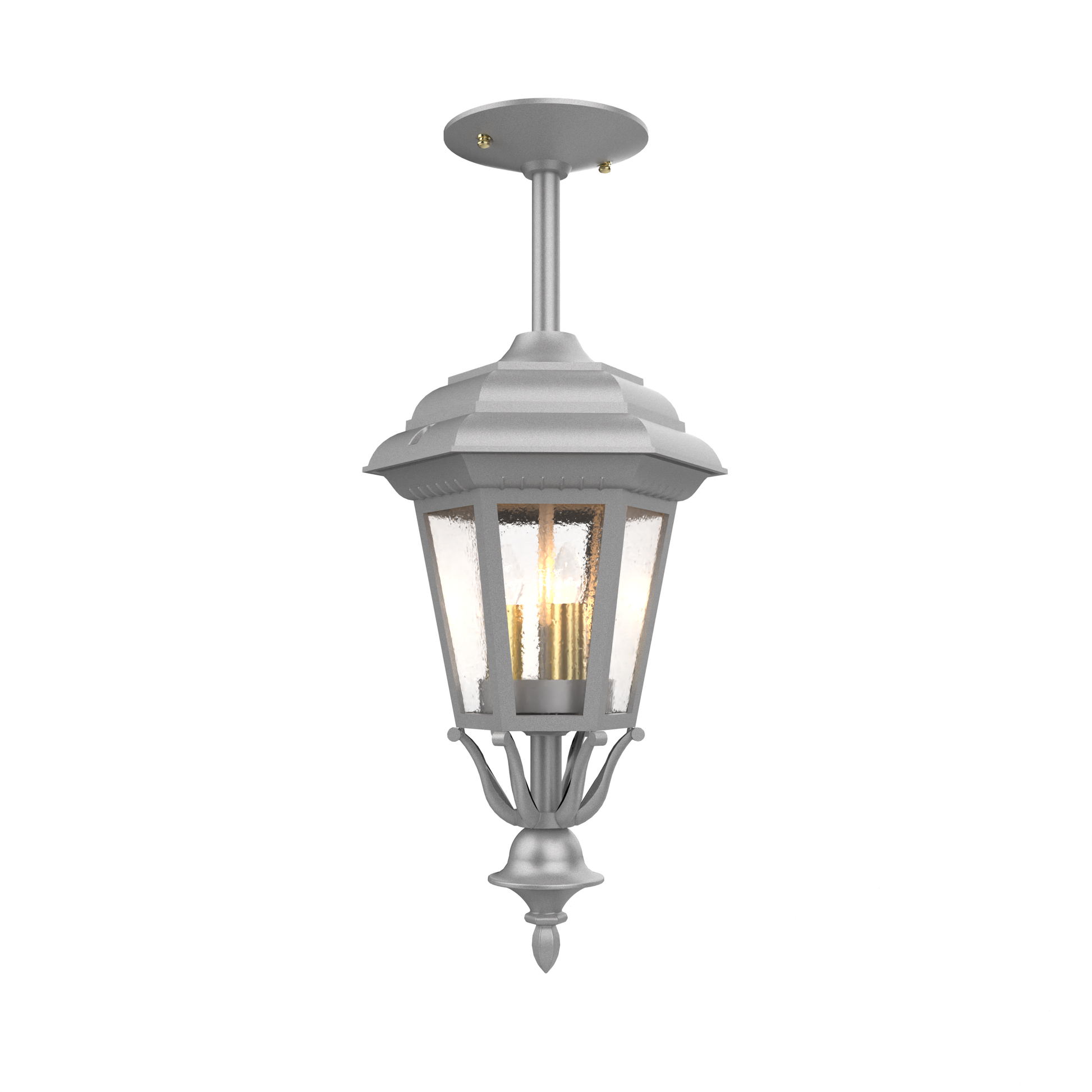 SNOC, JAMESTOWN - CLOSED BOTTOM ROD CEILING MOUNT SMALL 11457, OUTDOOR CEILING LIGHT