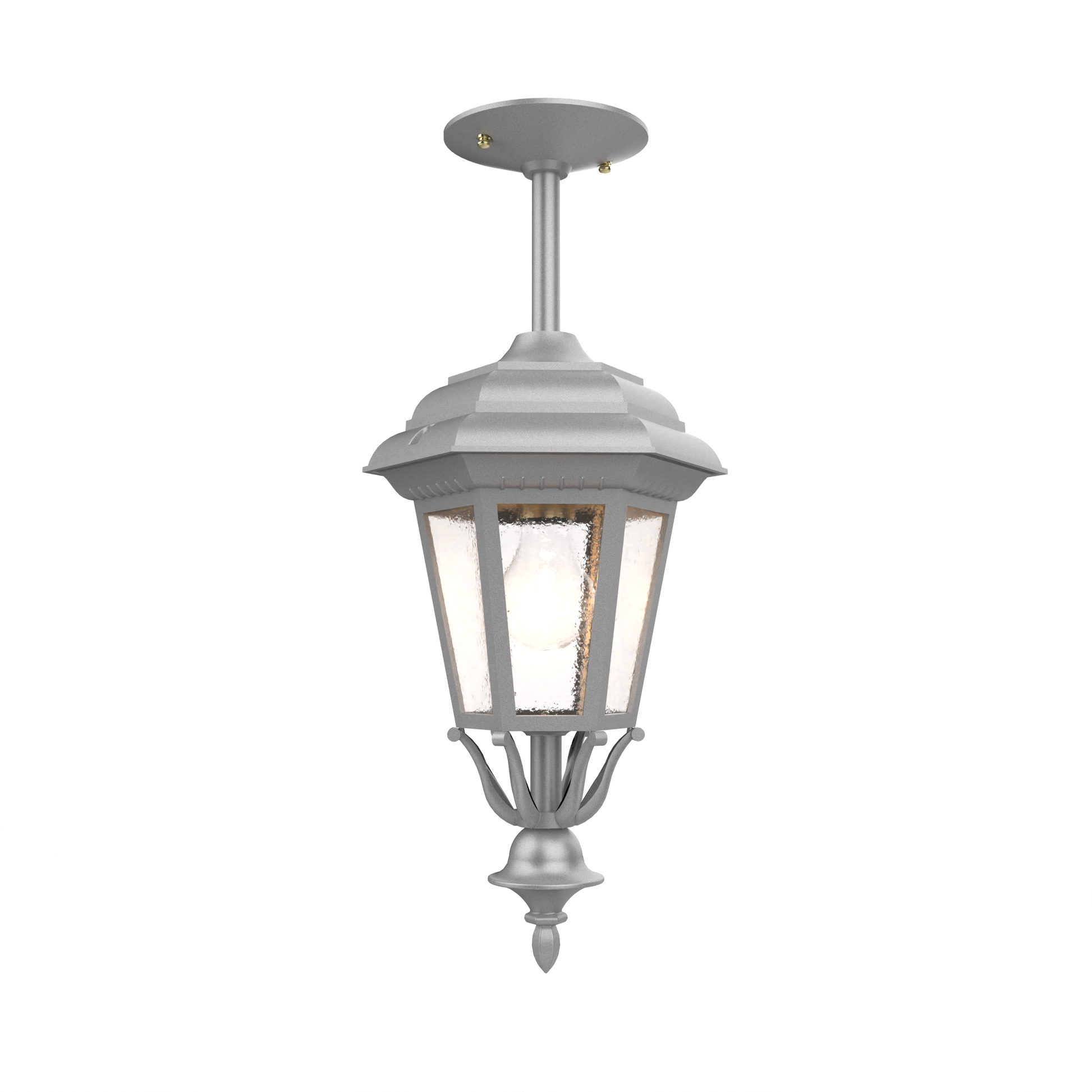 SNOC, JAMESTOWN - CLOSED BOTTOM ROD CEILING MOUNT SMALL 11457, OUTDOOR CEILING LIGHT