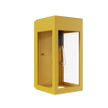 SNOC, STOCKHOLM - WALL LAMP OPEN BOTTOM SMALL FORMAT 11627, OUTDOOR WALL LIGHTS