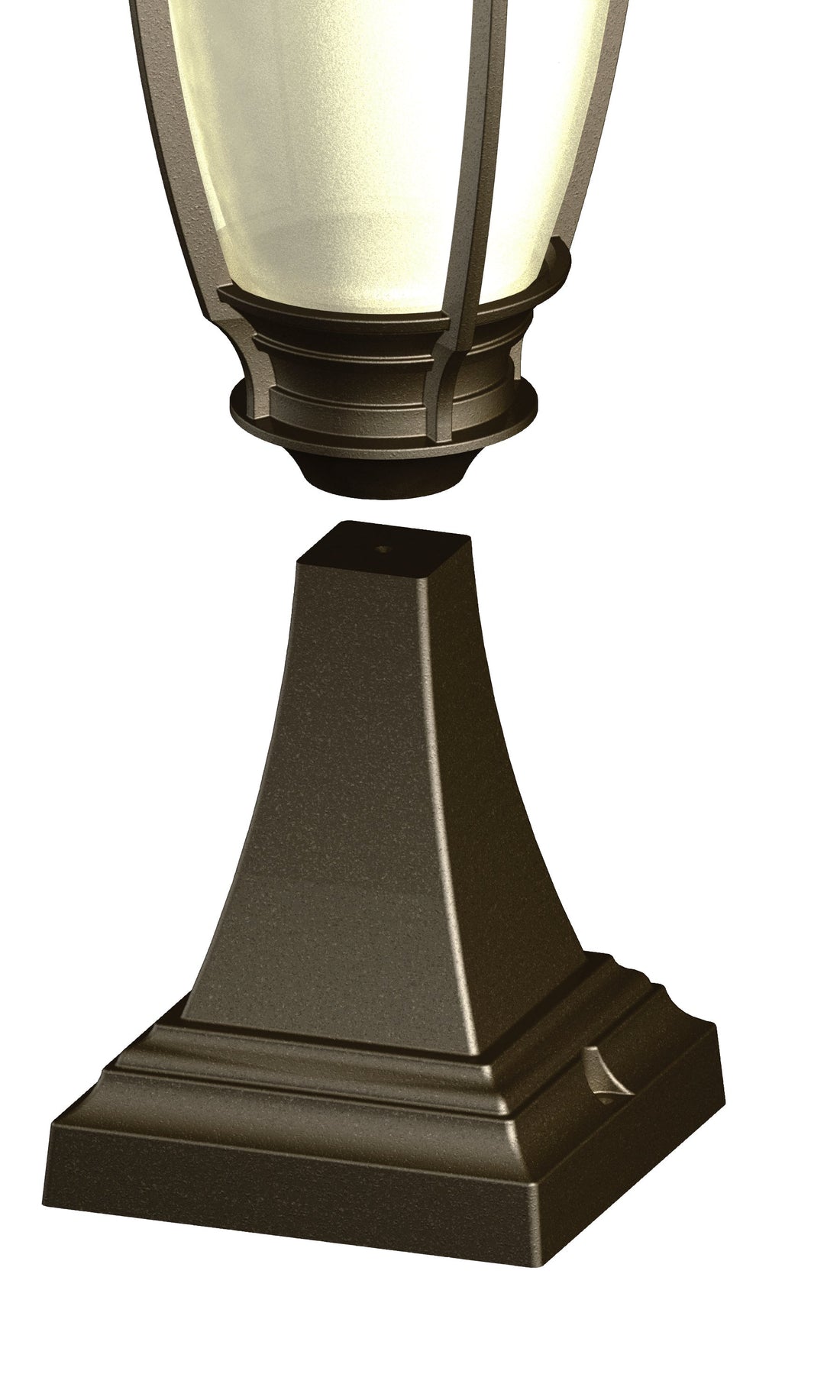 SNOC 8'' PEDESTAL BASE FOR LIGHT FIXTURE 1175 - Post