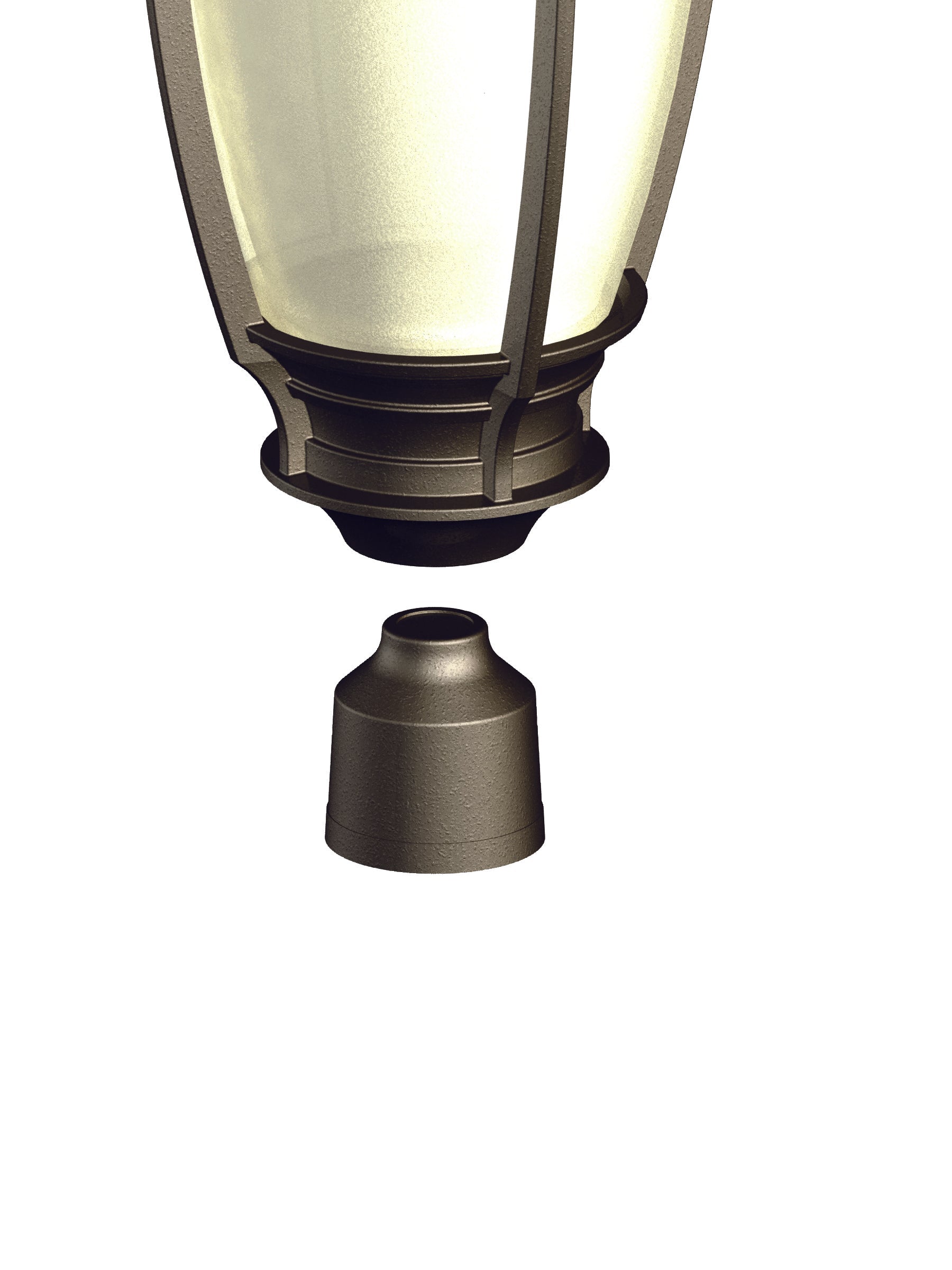 SNOC FIXTURE ADAPTER FOR 2'' ROUND POST FACTORY INSTALLATION ONLY 1181 - DO NOT SHOW ON WEBSITE