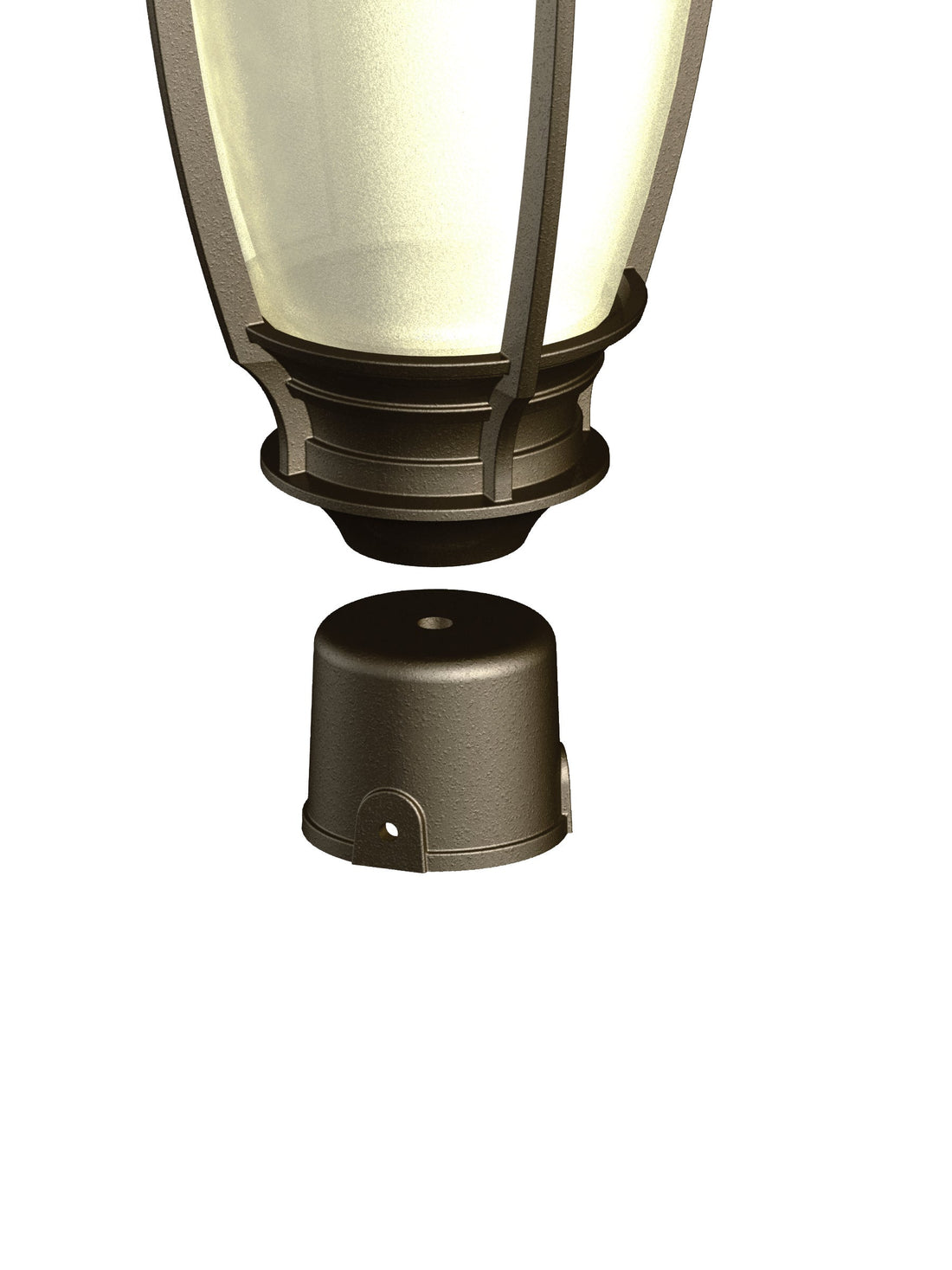 SNOC FIXTURE ADAPTER FOR 2-3/8'' ROUND POST FACTORY INSTALLATION ONLY 1182 - DO NOT SHOW ON WEBSITE