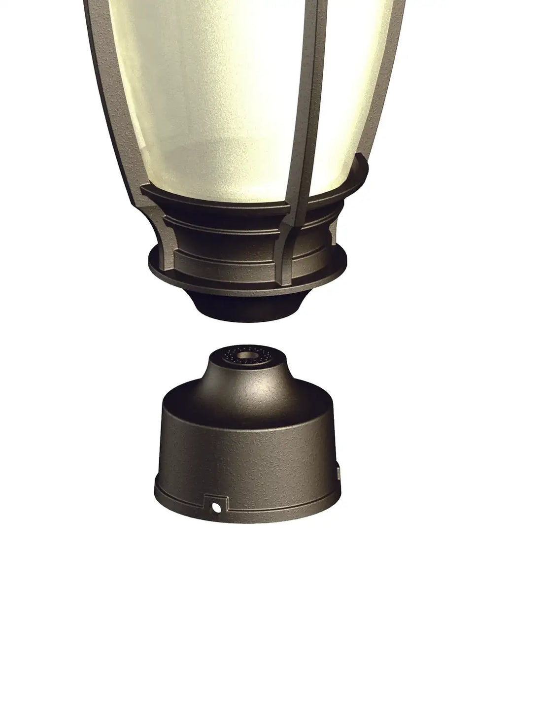SNOC PEDESTAL - ROUND BASE 3'' DIAMETER FOR LUMINAIRE 1183 - Post