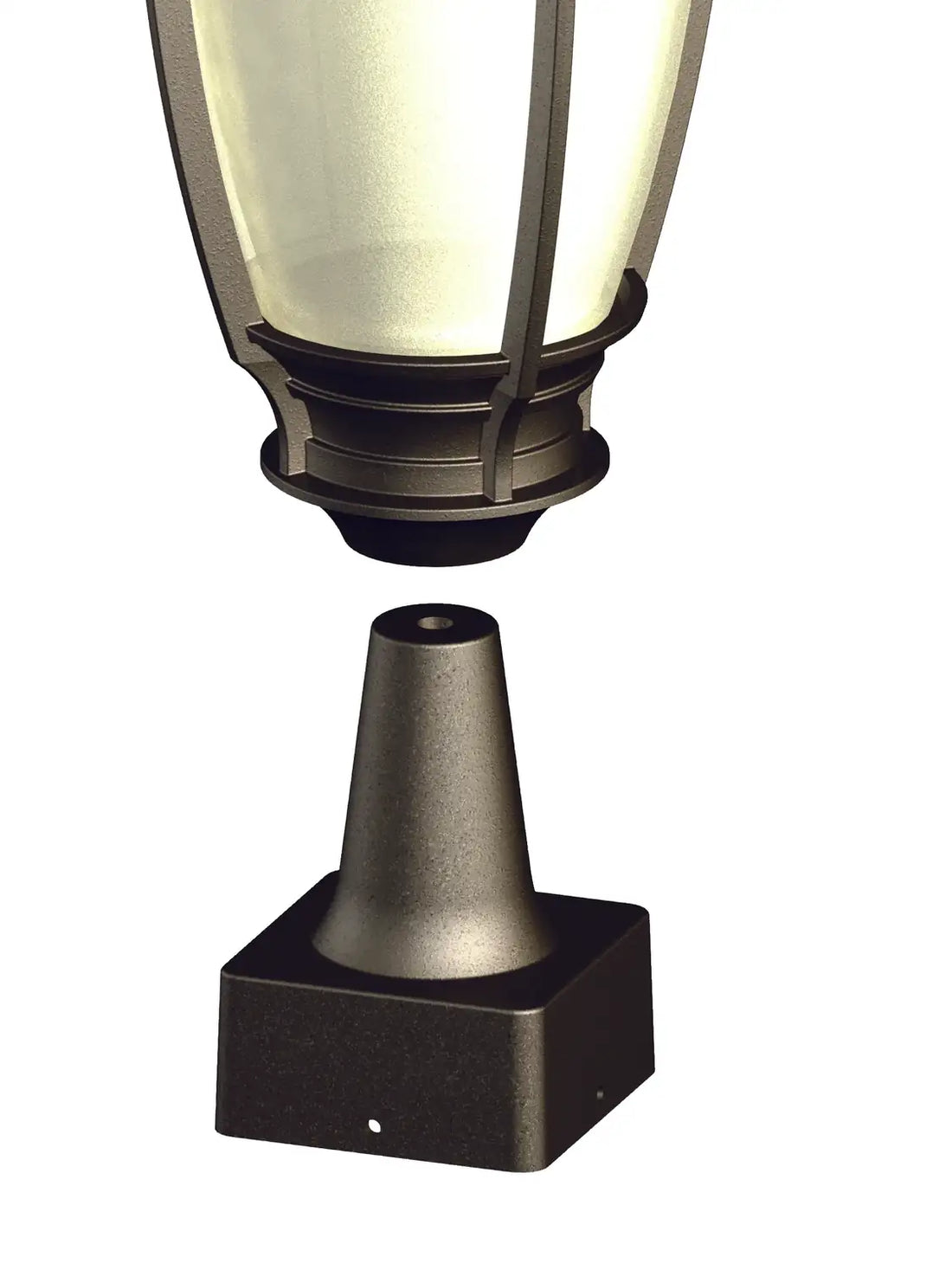 SNOC PEDESTAL - 3 1/2'' SQUARE BASE FOR LIGHT FIXTURE 1189 - Post