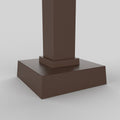 SNOC ACCESSORY - BASE COVERS FOR STOCKHOLM 3'' SQUARE POST 1191 - DO NOT SHOW ON WEBSITE