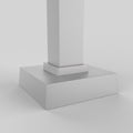 SNOC ACCESSORY - BASE COVERS FOR STOCKHOLM 3'' SQUARE POST 1191 - DO NOT SHOW ON WEBSITE
