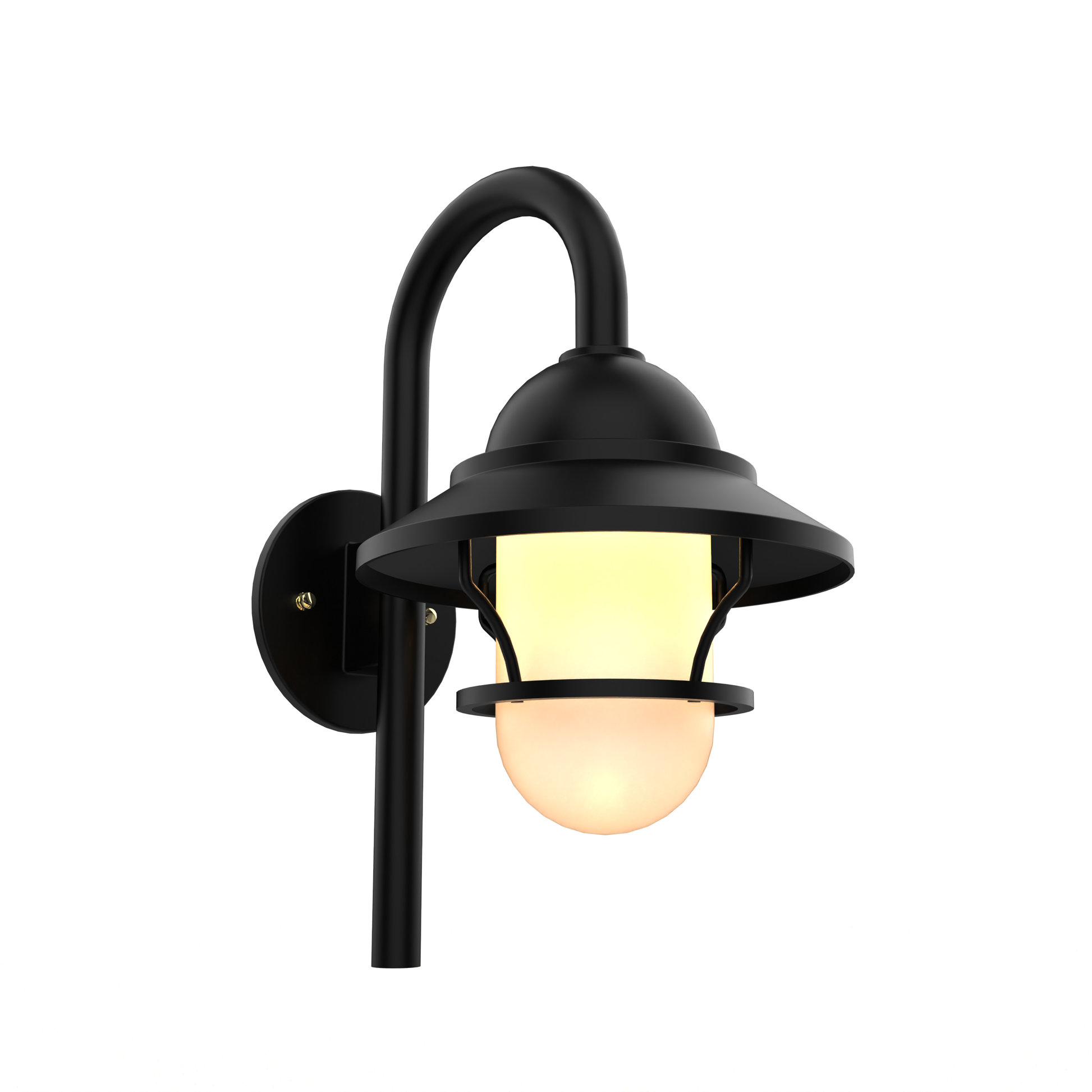 SNOC SAN FRANCISCO - DOWNWARD CANE MOUNT WITH GLOBE AND SMALL GRID 12299 - Wall