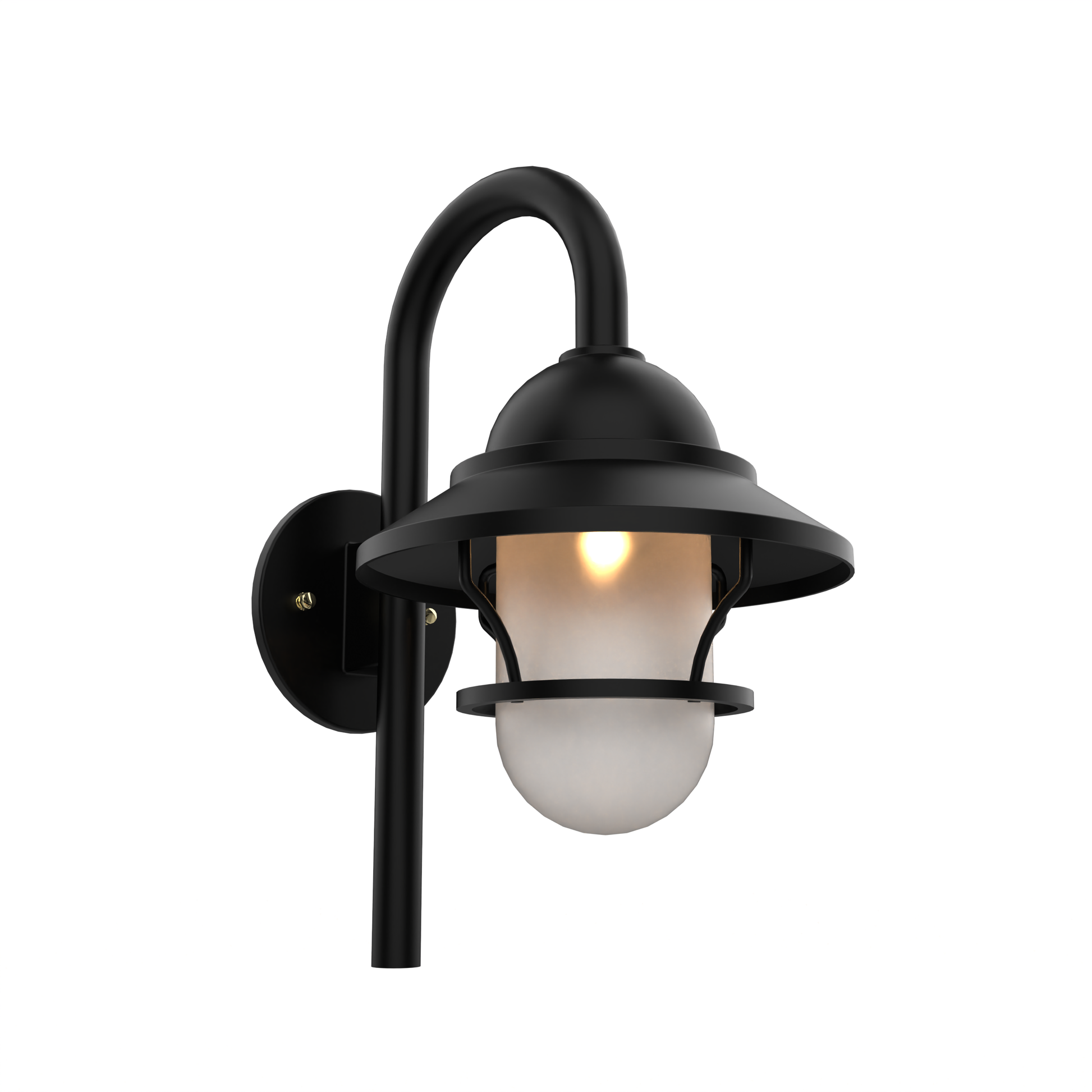 SNOC SAN FRANCISCO - DOWNWARD CANE MOUNT WITH GLOBE AND SMALL GRID 12299 - Wall