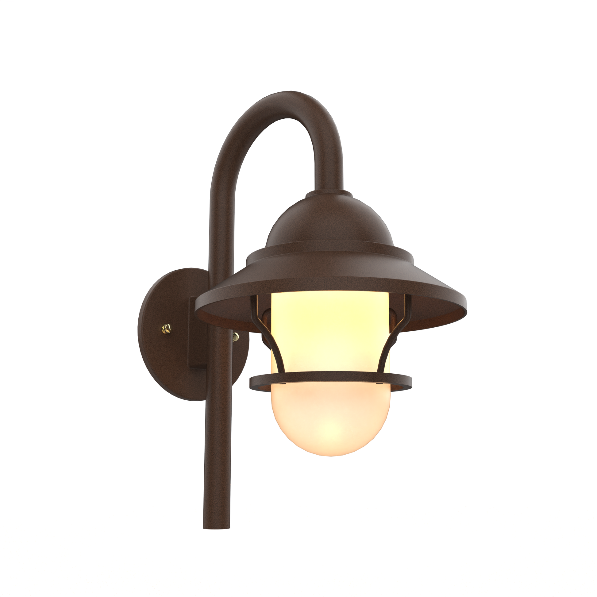 SNOC SAN FRANCISCO - DOWNWARD CANE MOUNT WITH GLOBE AND SMALL GRID 12299 - Wall