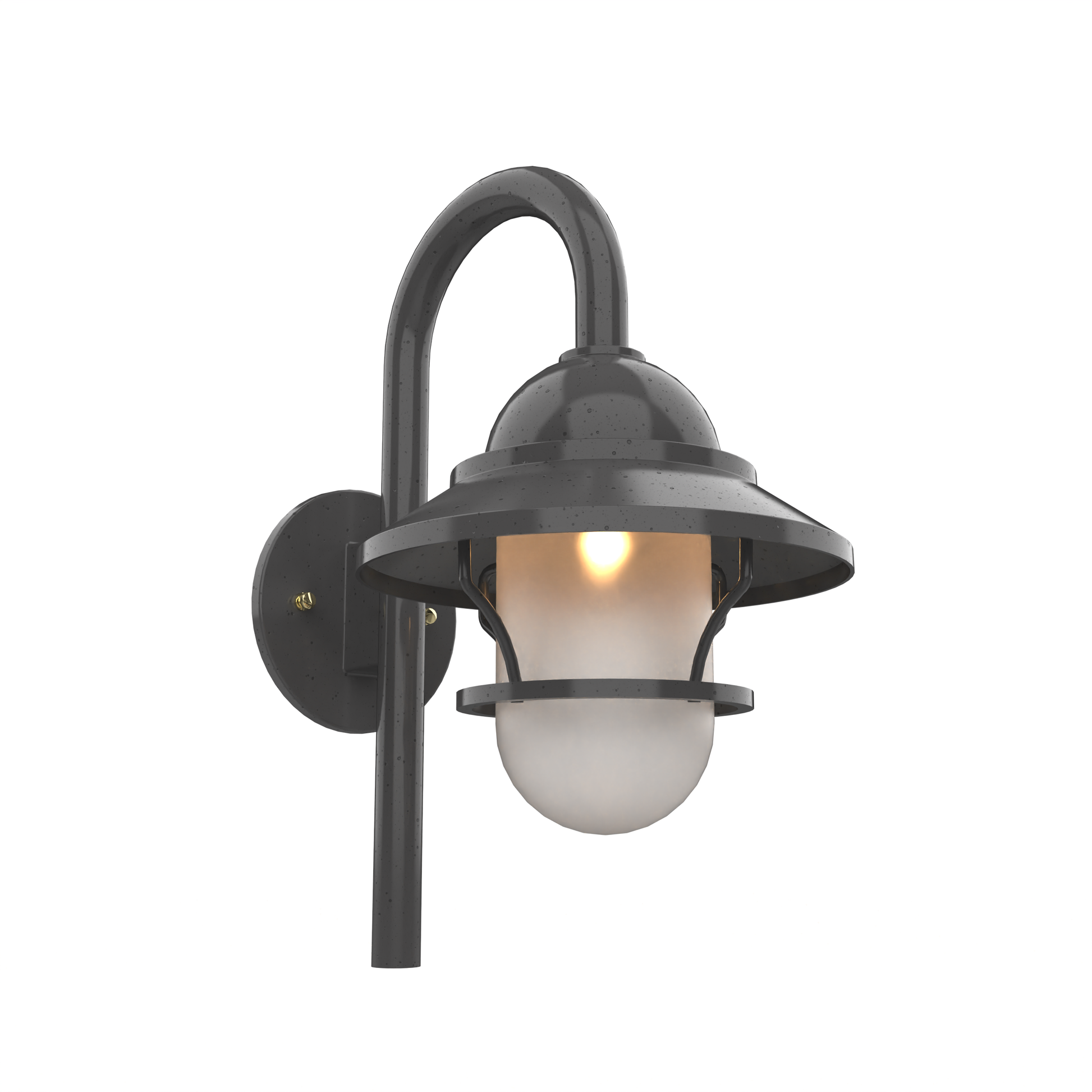 SNOC SAN FRANCISCO - DOWNWARD CANE MOUNT WITH GLOBE AND SMALL GRID 12299 - Wall