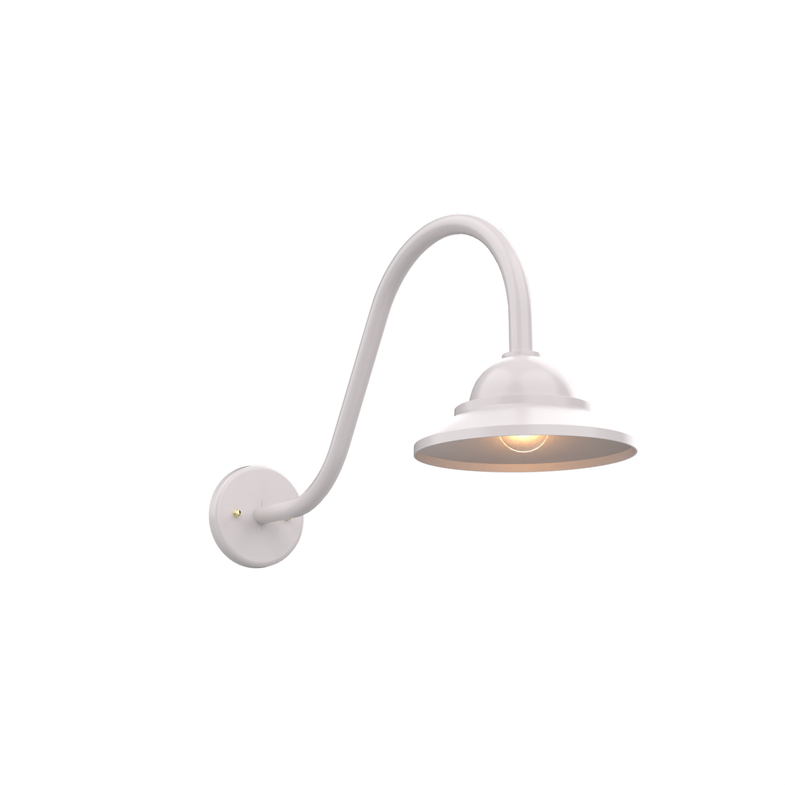 SNOC, SAN FRANCISCO - OPEN BACK GOOSENECK DOWNWARD MOUNT WALL MURAL SMALL 12492, OUTDOOR WALL LIGHTS