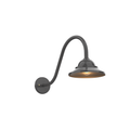 SNOC, SAN FRANCISCO - OPEN BACK GOOSENECK DOWNWARD MOUNT WALL MURAL SMALL 12492, OUTDOOR WALL LIGHTS