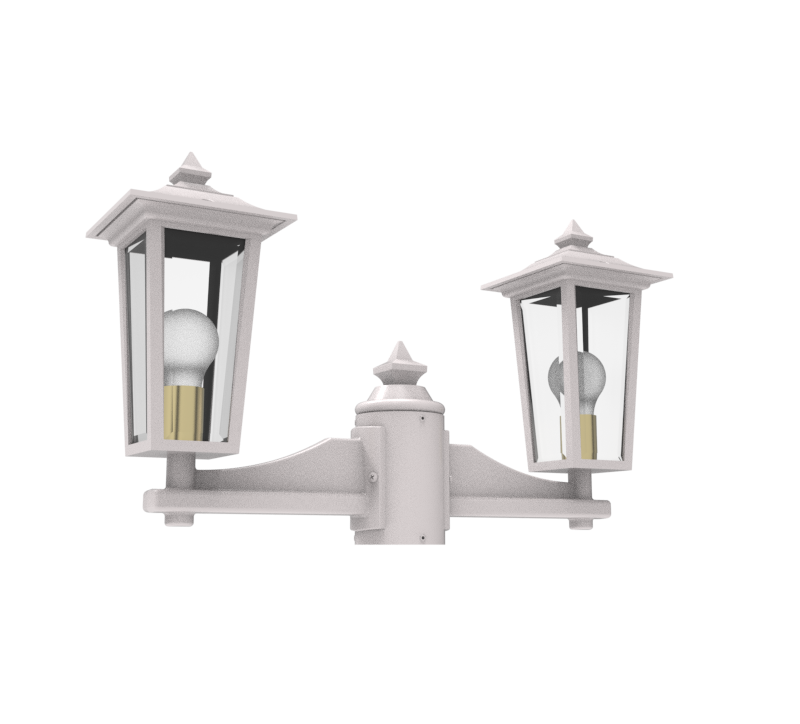 SNOC ORLEANS - TWO HEAD UP MOUNT FOR SMALL POST 12868 2A - Post