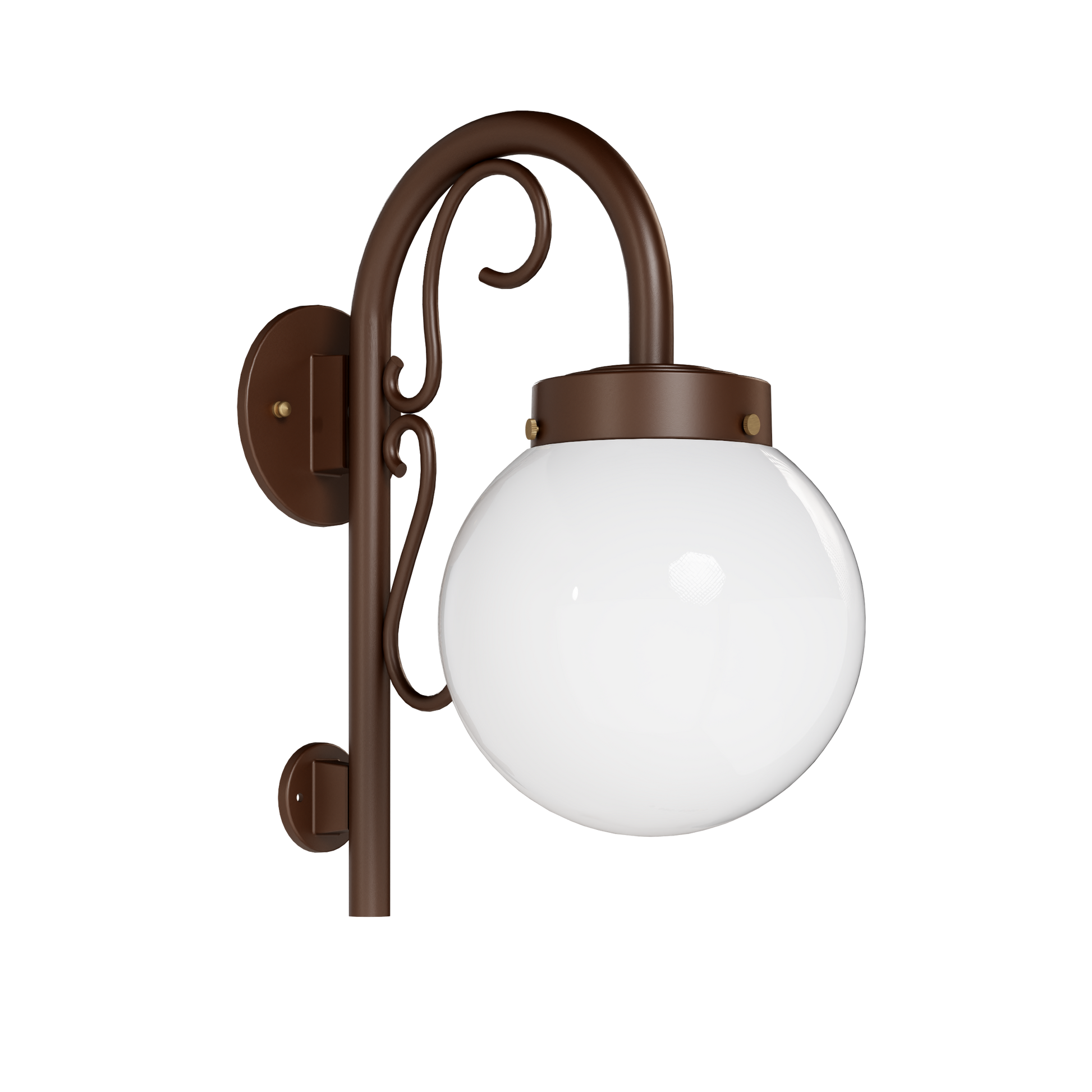 SNOC, KEY WEST - WALL MOUNT DOWN WITH CANE AND CURLICUE SMALL 13063, OUTDOOR WALL LIGHTS