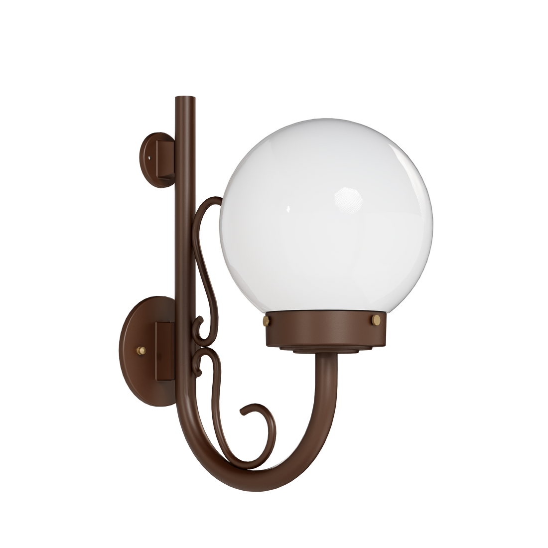 SNOC KEY WEST - UP-MOUNT WALL MOUNT WITH CANE AND CURL SMALL 13067 - Wall