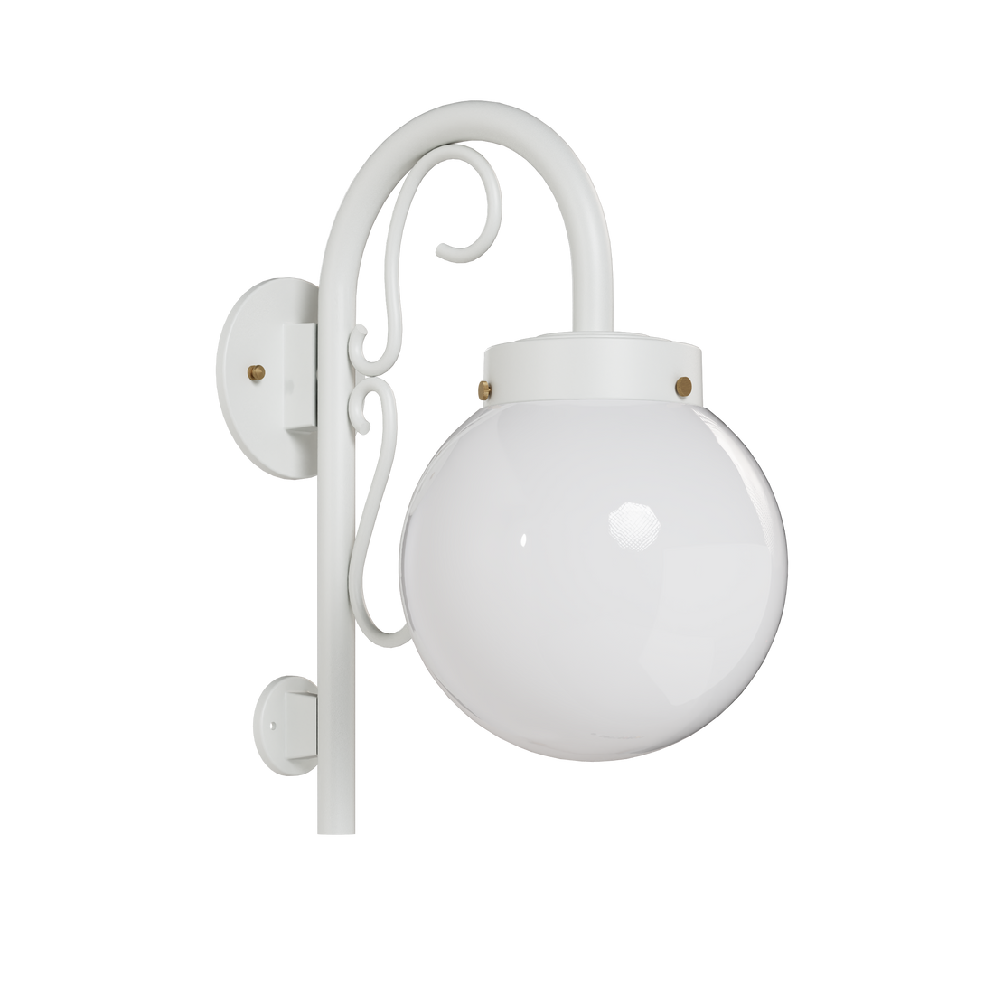 SNOC, KEY WEST - WALL MOUNT DOWN WITH CANE AND CURLICUE SMALL 13093, OUTDOOR WALL LIGHTS