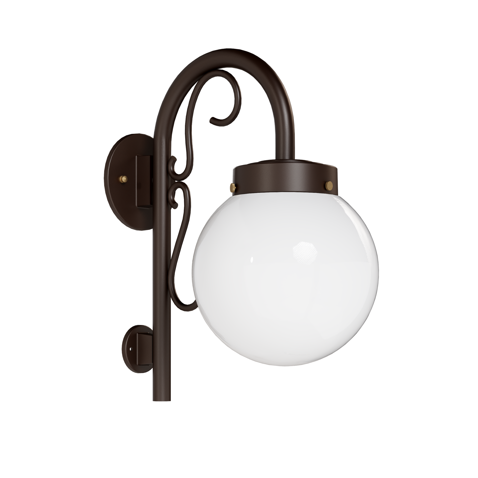 SNOC KEY WEST - WALL MOUNT DOWN WITH CANE AND CURLICUE SMALL 13093 - Wall