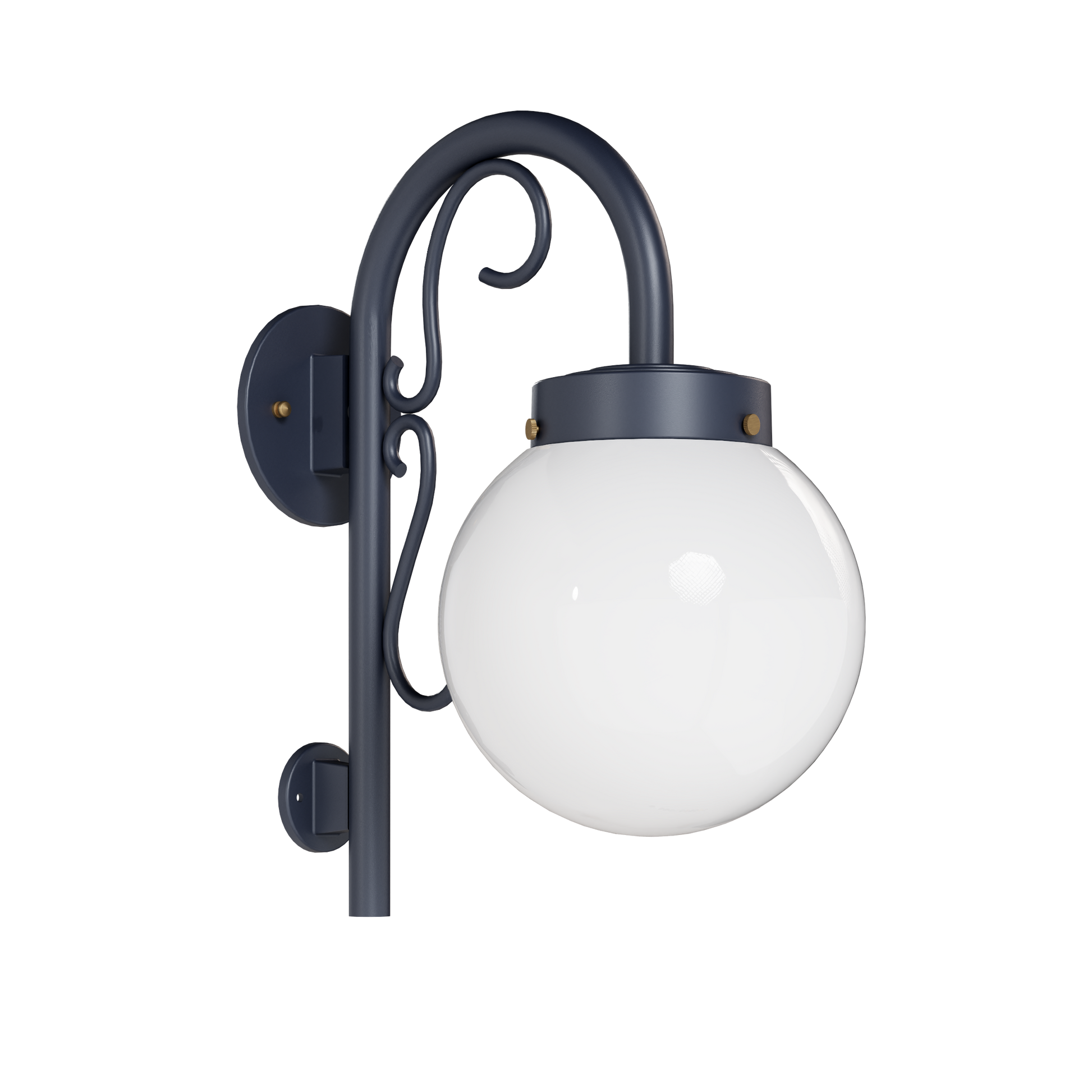 SNOC KEY WEST - WALL MOUNT DOWN WITH CANE AND CURLICUE SMALL 13093 - Wall