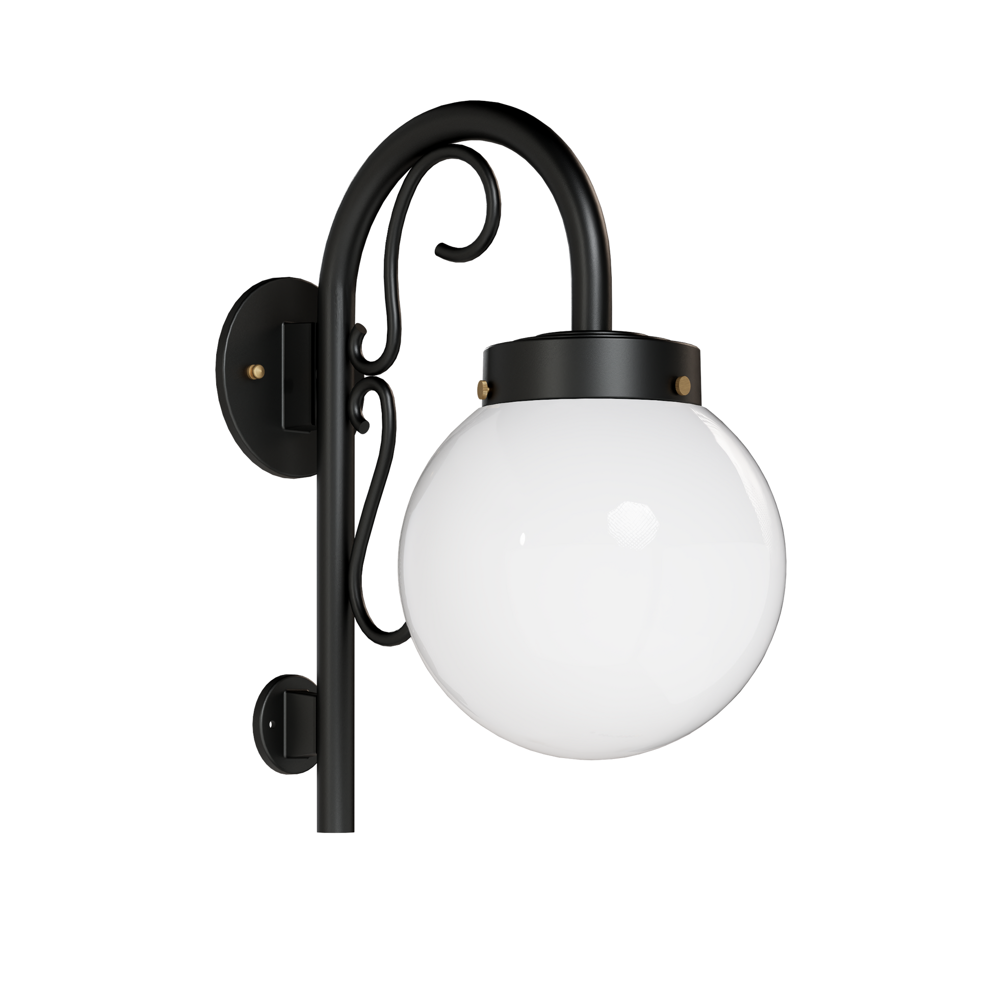 SNOC KEY WEST - WALL MOUNT DOWN WITH CANE AND CURLICUE SMALL 13093 - Wall