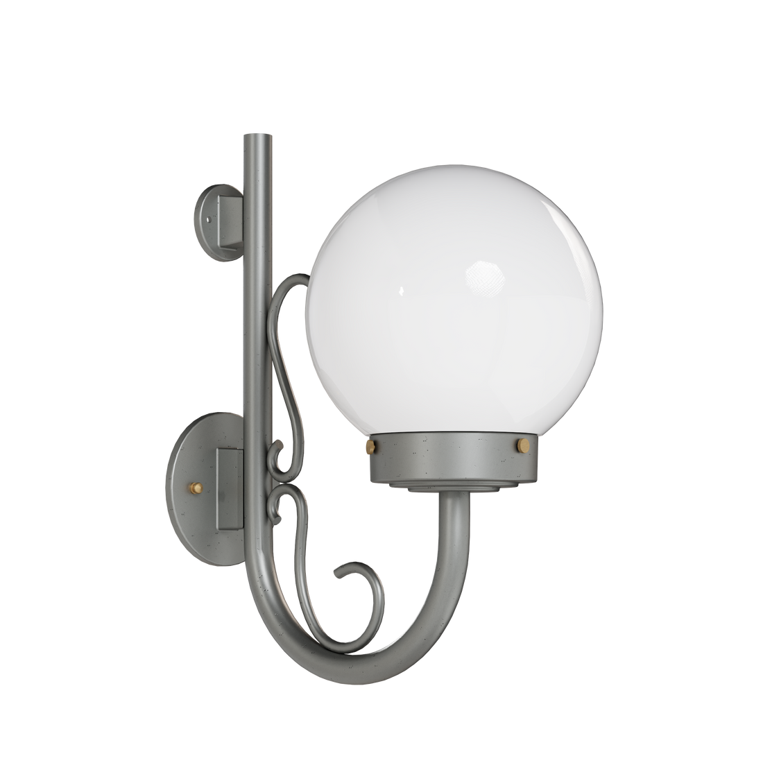 SNOC KEY WEST - UP-MOUNT WALL MOUNT WITH CANE AND CURL SMALL 13107 - Wall