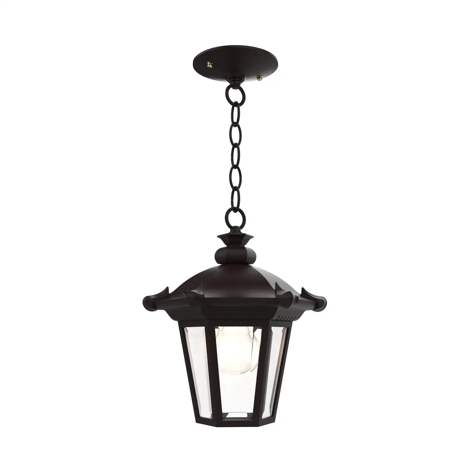 SNOC, MONTPELLIER - CEILING MOUNTING WITH CHAIN OPEN BOTTOM SMALL FORMAT 13350, OUTDOOR CEILING LIGHT