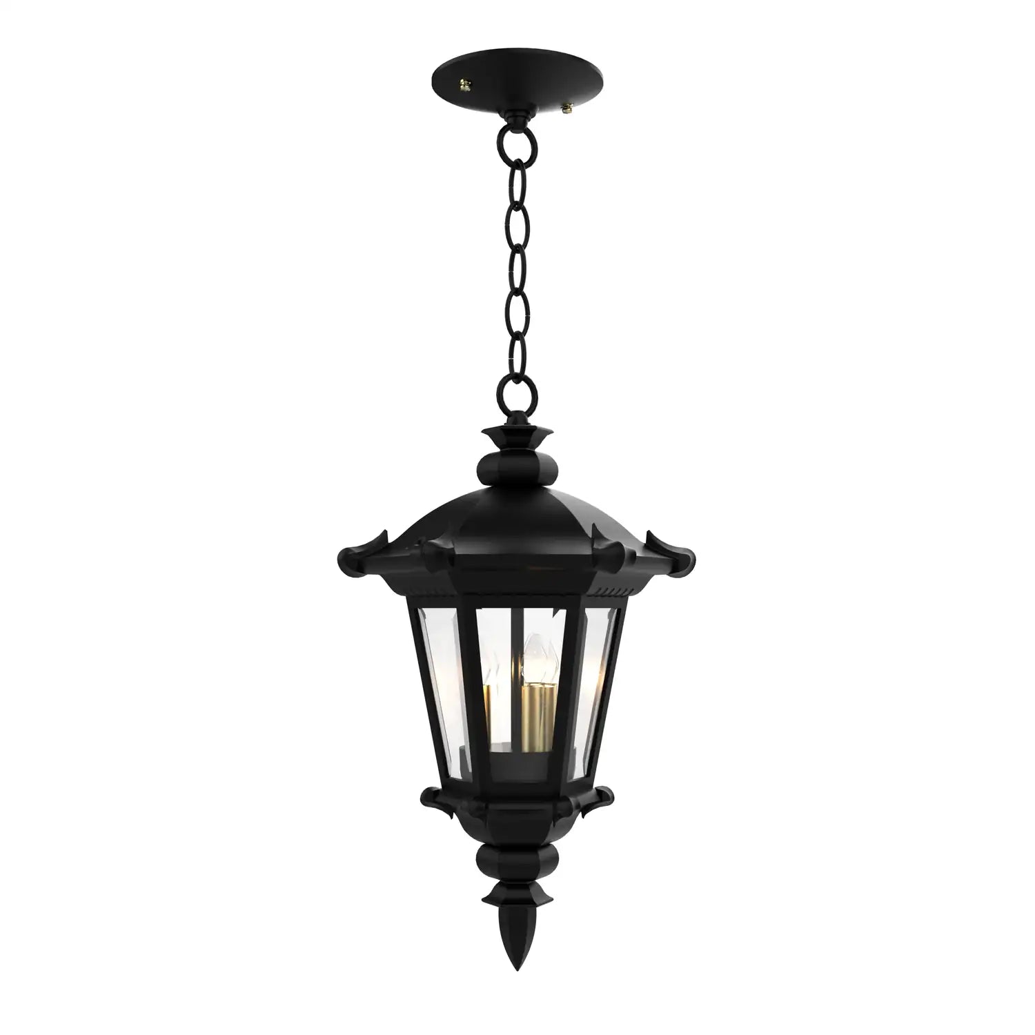 SNOC, MONTPELLIER - CEILING MOUNTING WITH CHAIN CLOSED BOTTOM SMALL FORMAT 13355, OUTDOOR CEILING LIGHT