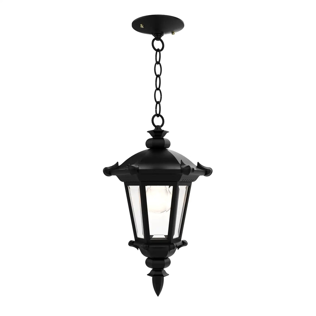 SNOC, MONTPELLIER - CEILING MOUNTING WITH CHAIN CLOSED BOTTOM SMALL FORMAT 13355, OUTDOOR CEILING LIGHT