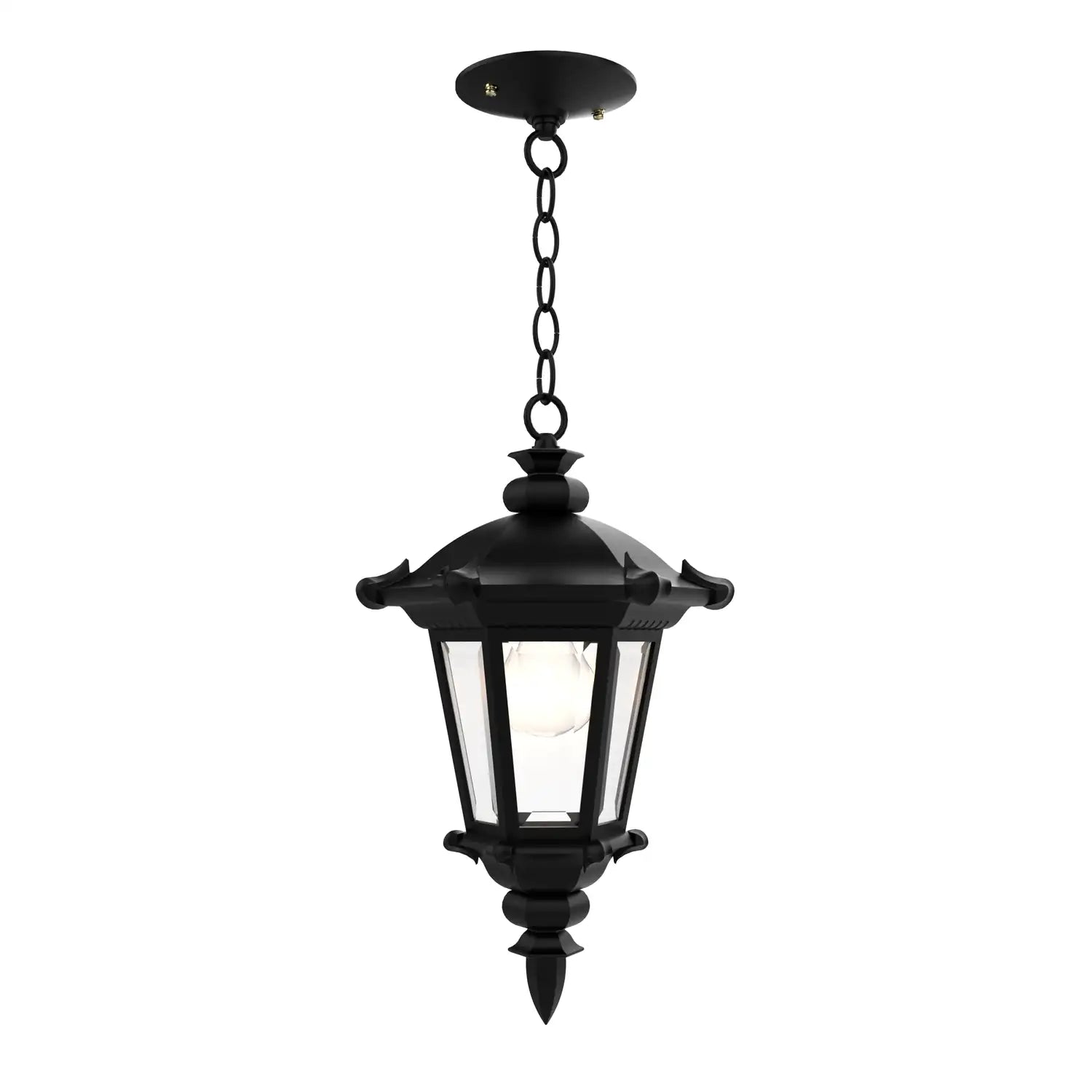 SNOC, MONTPELLIER - CEILING MOUNTING WITH CHAIN CLOSED BOTTOM SMALL FORMAT 13355, OUTDOOR CEILING LIGHT