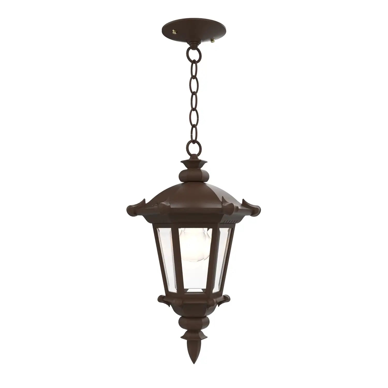 SNOC, MONTPELLIER - CEILING MOUNTING WITH CHAIN CLOSED BOTTOM SMALL FORMAT 13355, OUTDOOR CEILING LIGHT