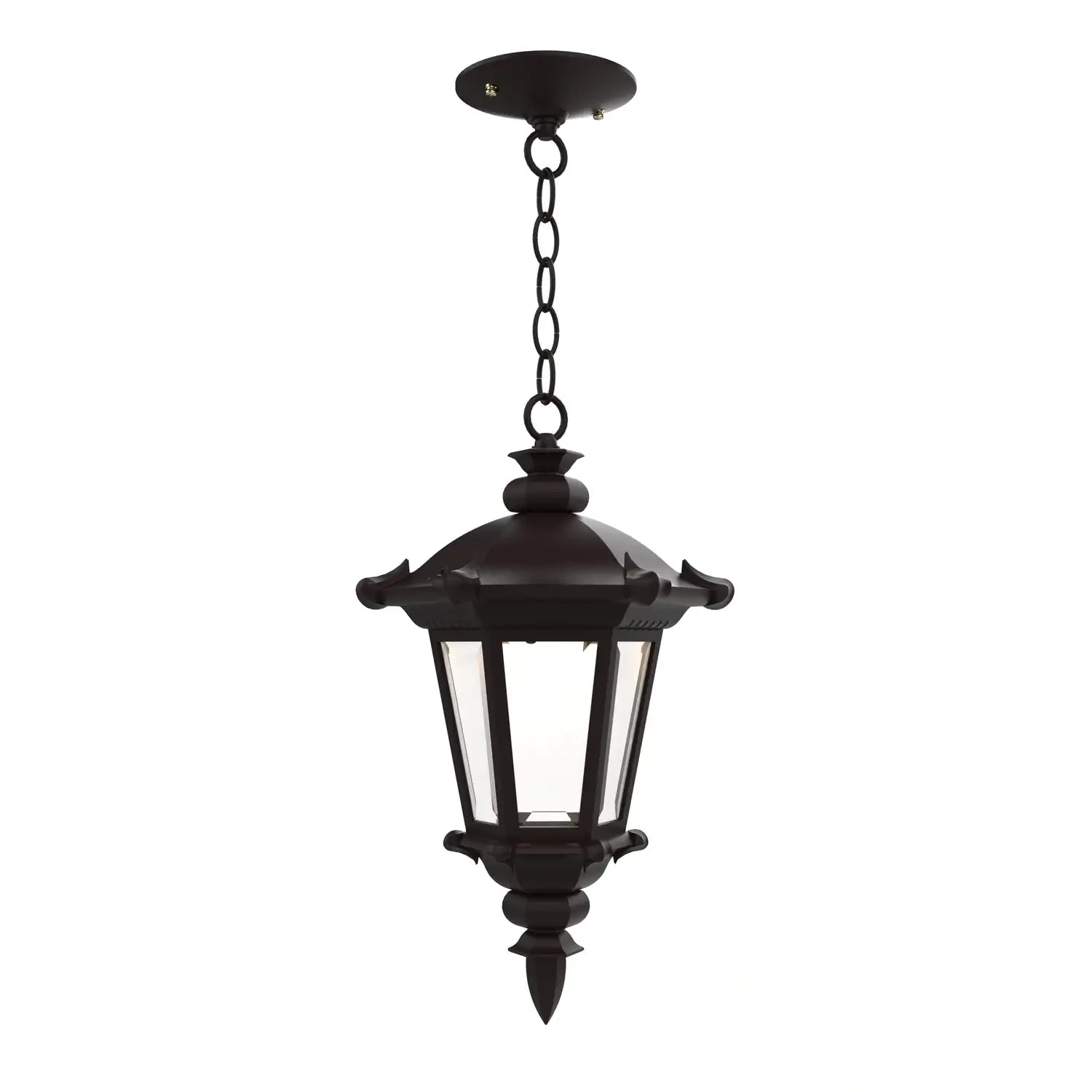 SNOC, MONTPELLIER - CEILING MOUNTING WITH CHAIN CLOSED BOTTOM SMALL FORMAT 13355, OUTDOOR CEILING LIGHT