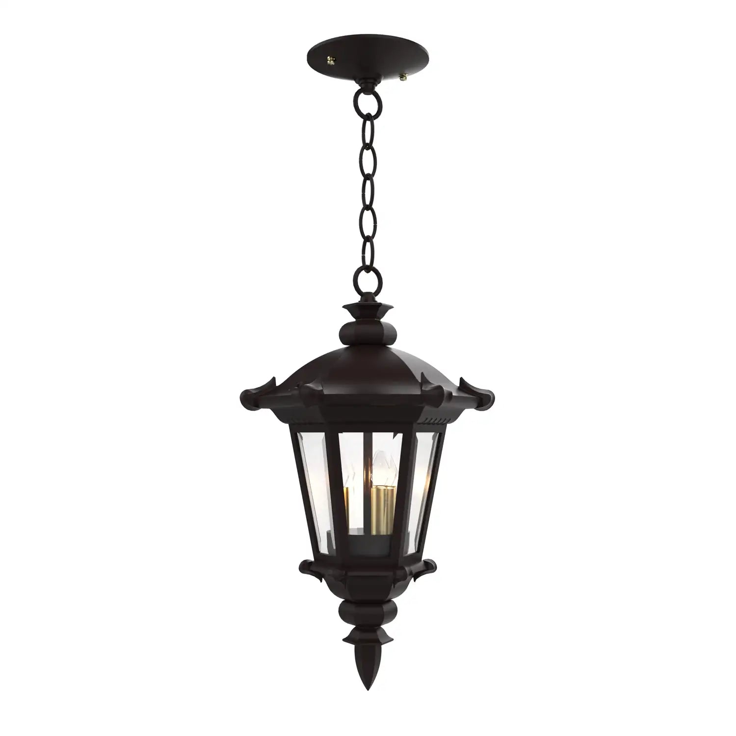 SNOC, MONTPELLIER - CEILING MOUNTING WITH CHAIN CLOSED BOTTOM SMALL FORMAT 13355, OUTDOOR CEILING LIGHT