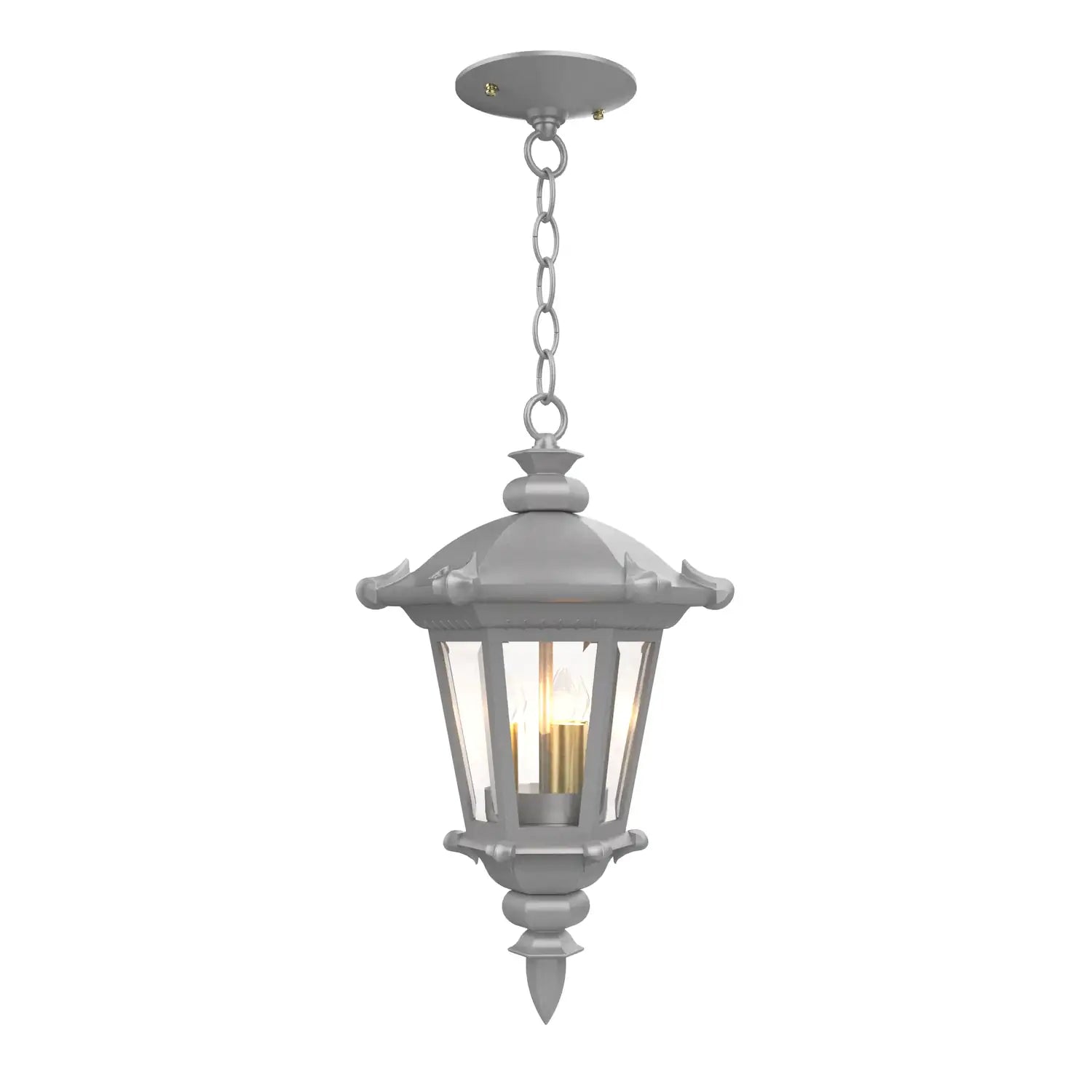 SNOC, MONTPELLIER - CEILING MOUNTING WITH CHAIN CLOSED BOTTOM SMALL FORMAT 13355, OUTDOOR CEILING LIGHT