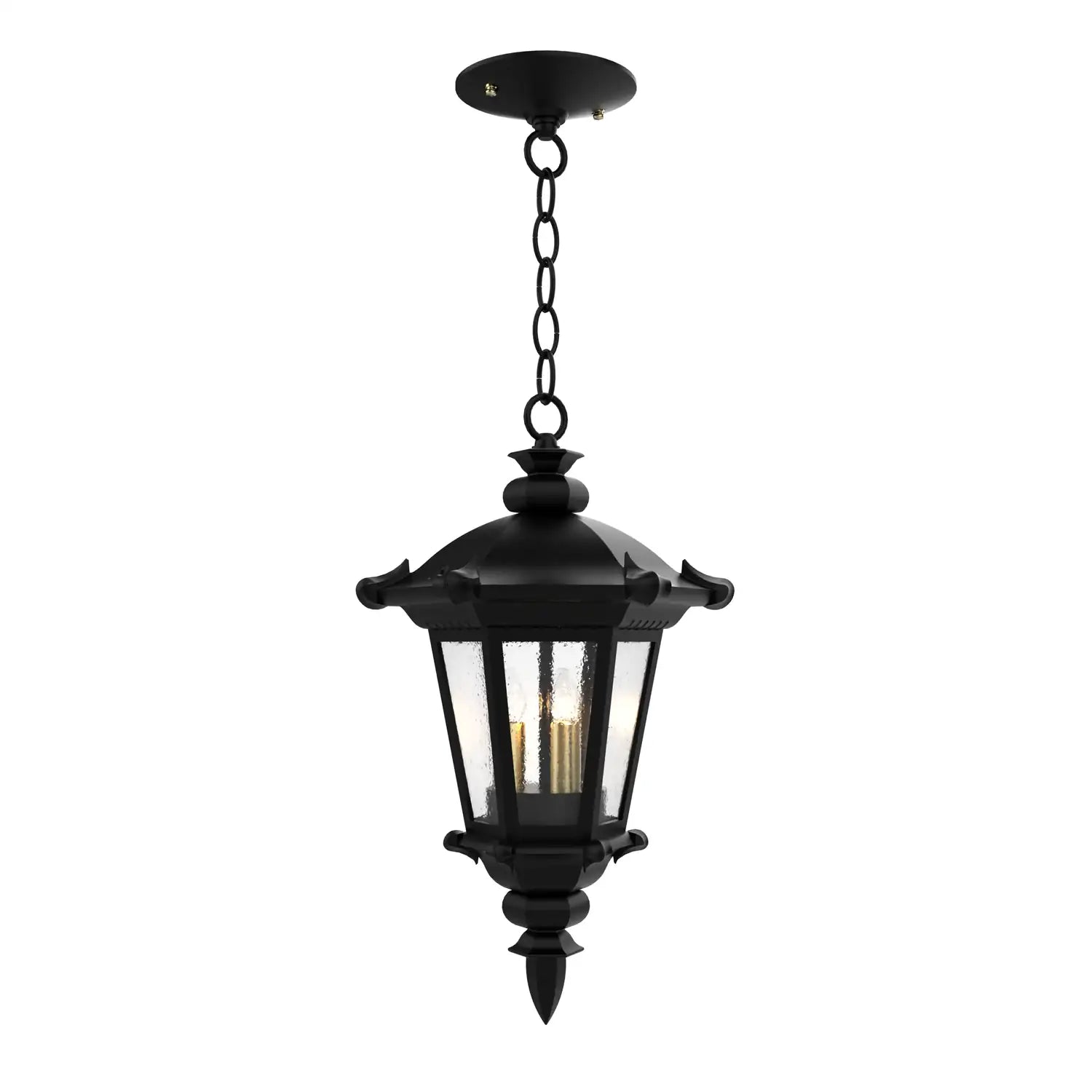 SNOC, MONTPELLIER - CEILING MOUNTING WITH CHAIN CLOSED BOTTOM SMALL FORMAT 13355, OUTDOOR CEILING LIGHT